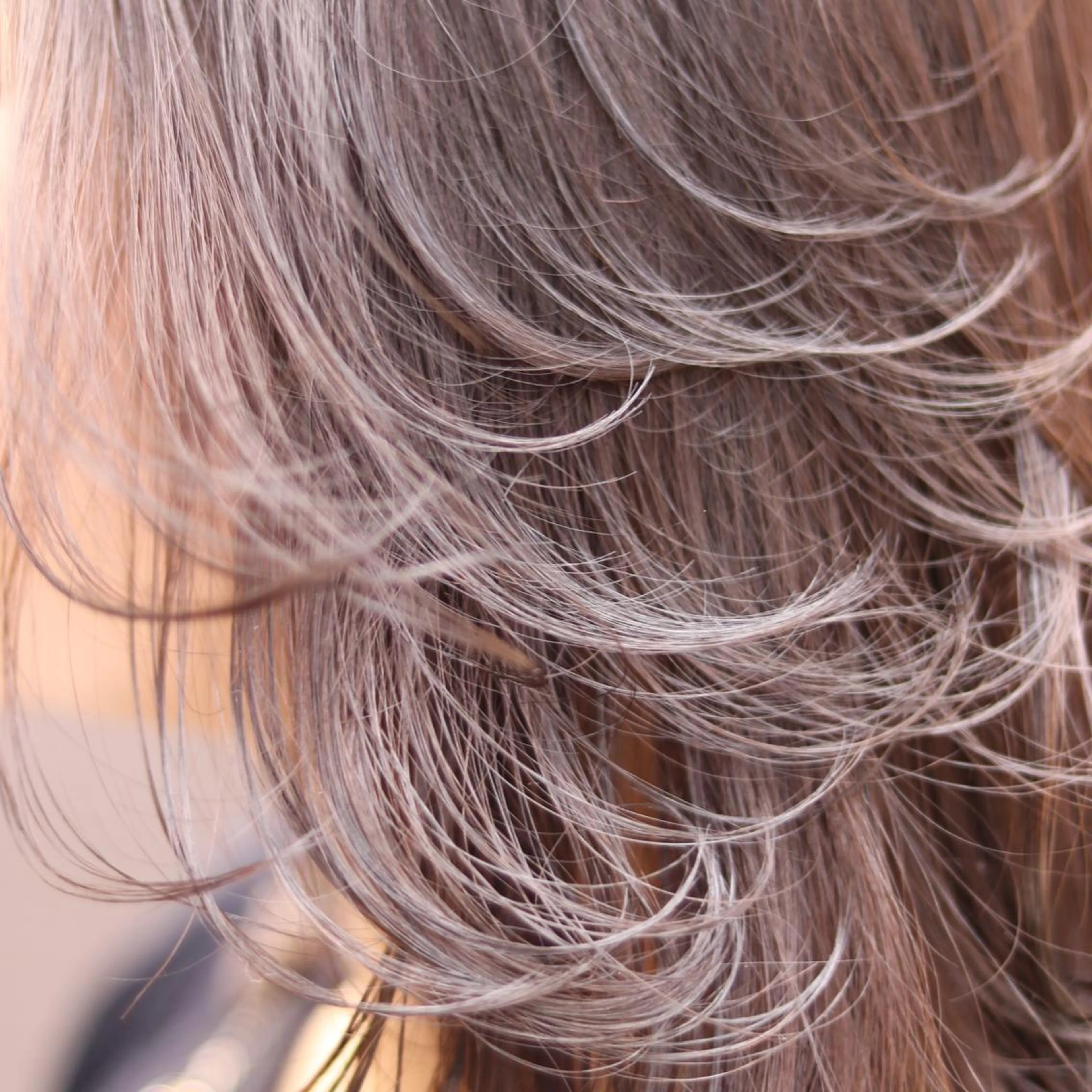 セミロング カラー グレージュ レイヤーカット DUMBO所属・【完全マンツー 恵比寿】佐藤 翔のヘアスタイル