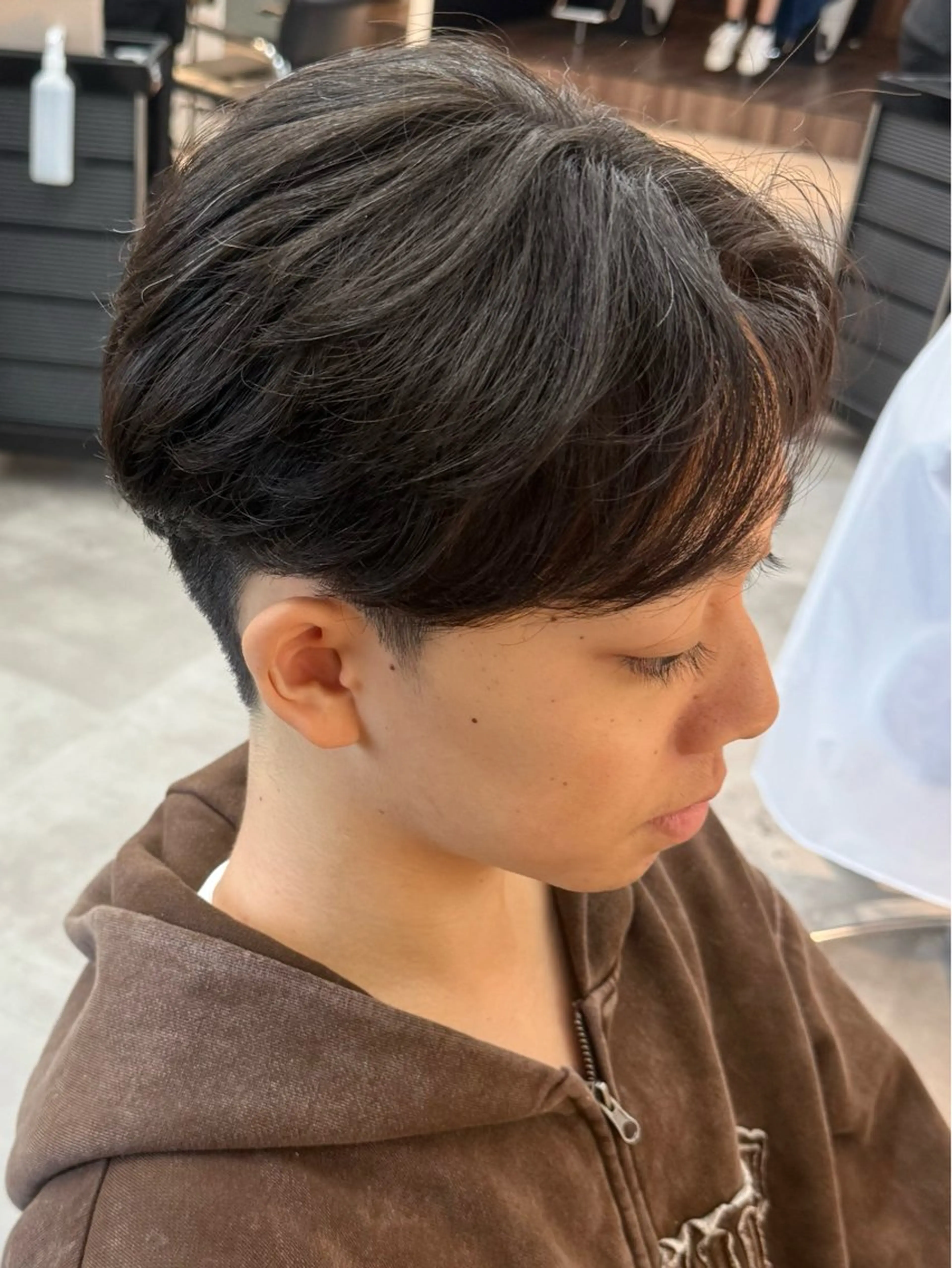 メンズ メンズ韓国風 メンズパーマ カット 縮毛矯正 垢抜けへの近道✂️ メンズ縮毛矯正/齊藤のヘアスタイル