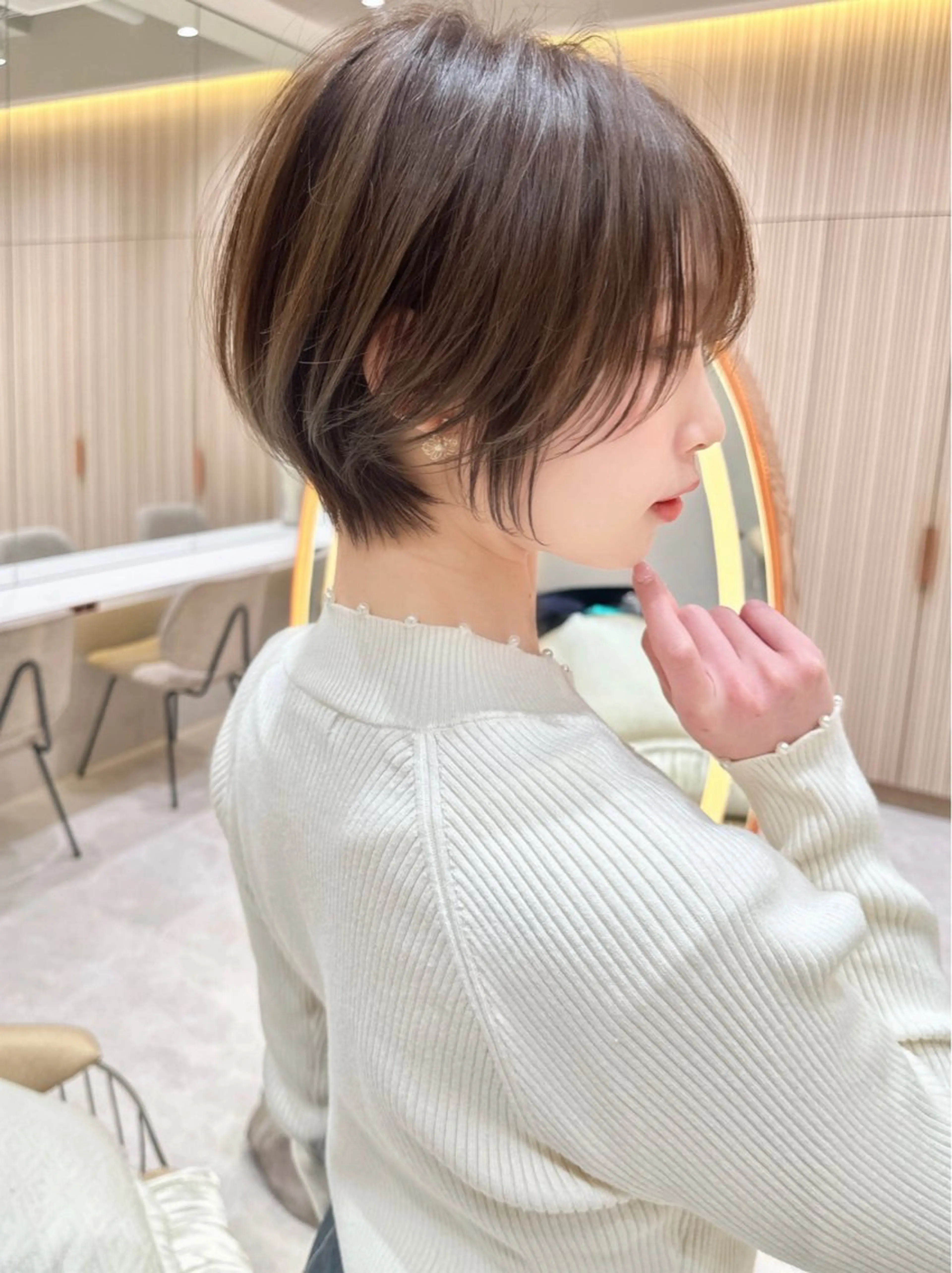 ショート カット レイヤー❣️縮毛矯 川村利幸のヘアスタイル