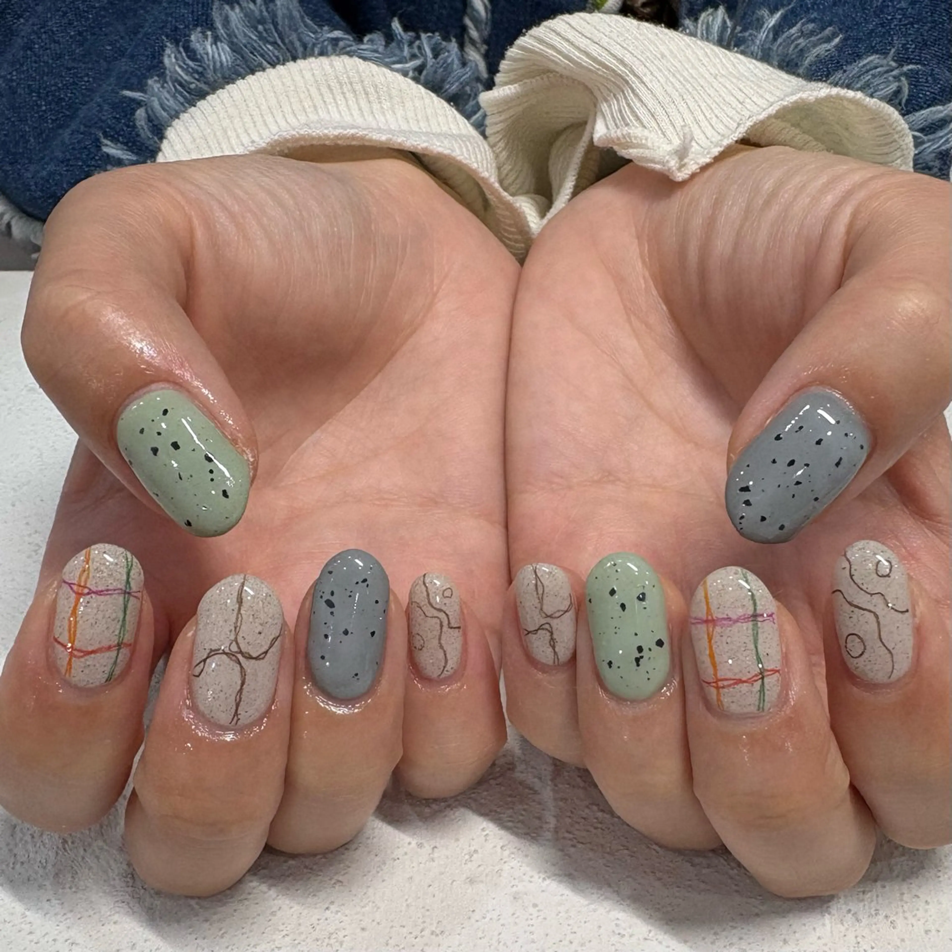 ネイル ハンドネイル HARUKA 🌸のネイルデザイン