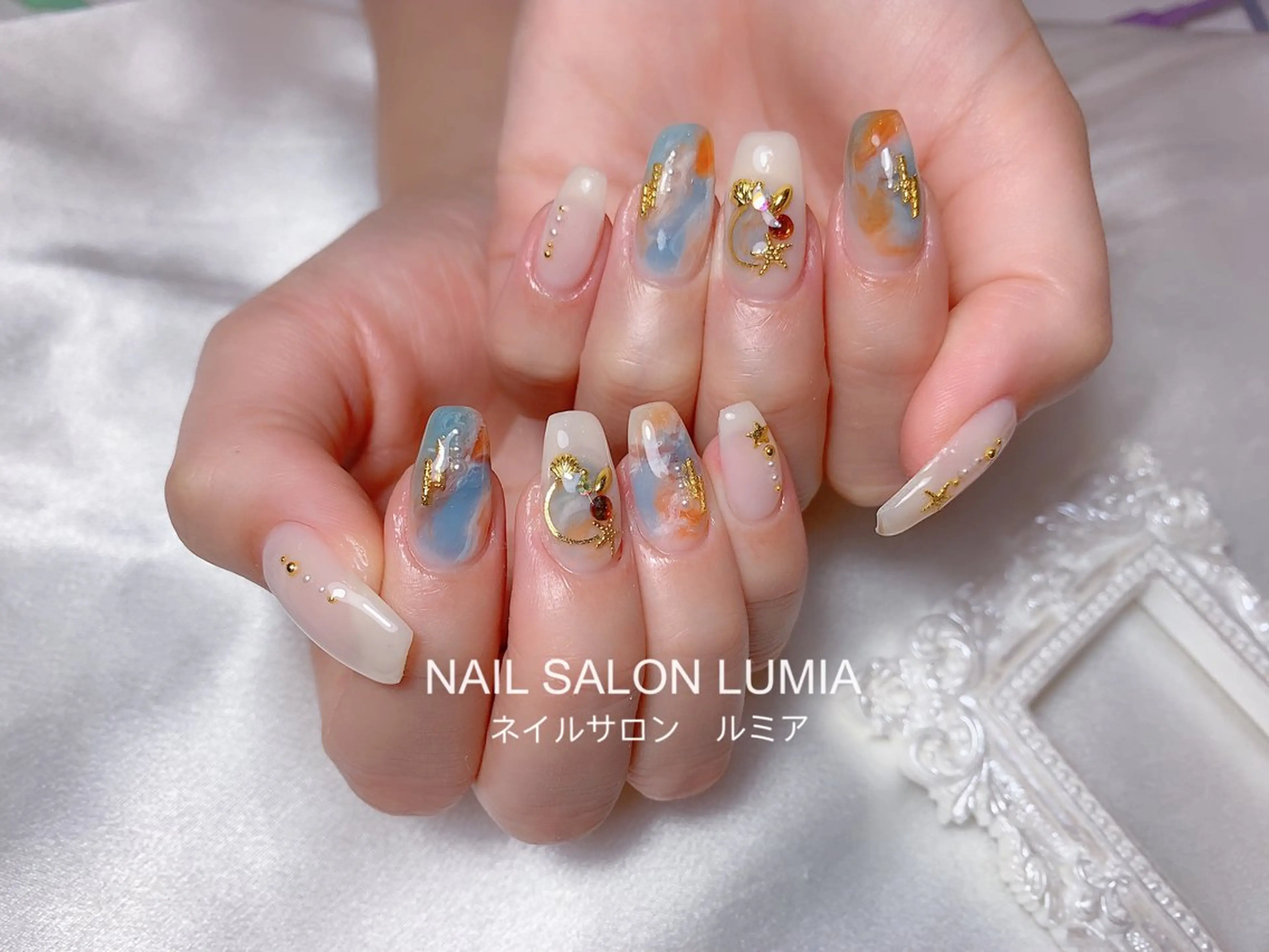 ネイル ハンドネイル ネイルサロン ルミア Lumia 店長のネイルデザイン