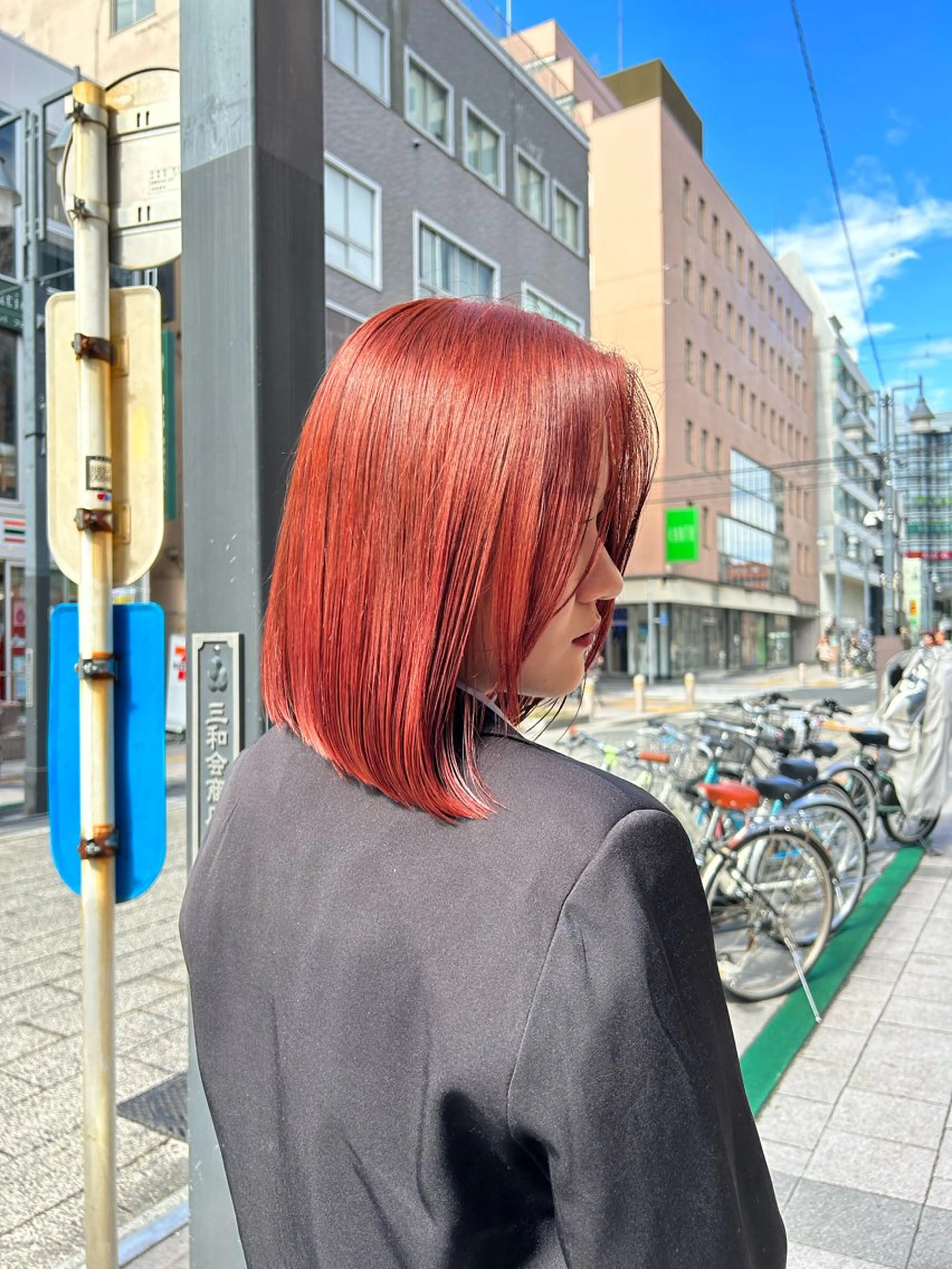 ショート カラー ヘアカラー メンズ/ボブ/パーマ /くるみのマツエク・マツパデザイン