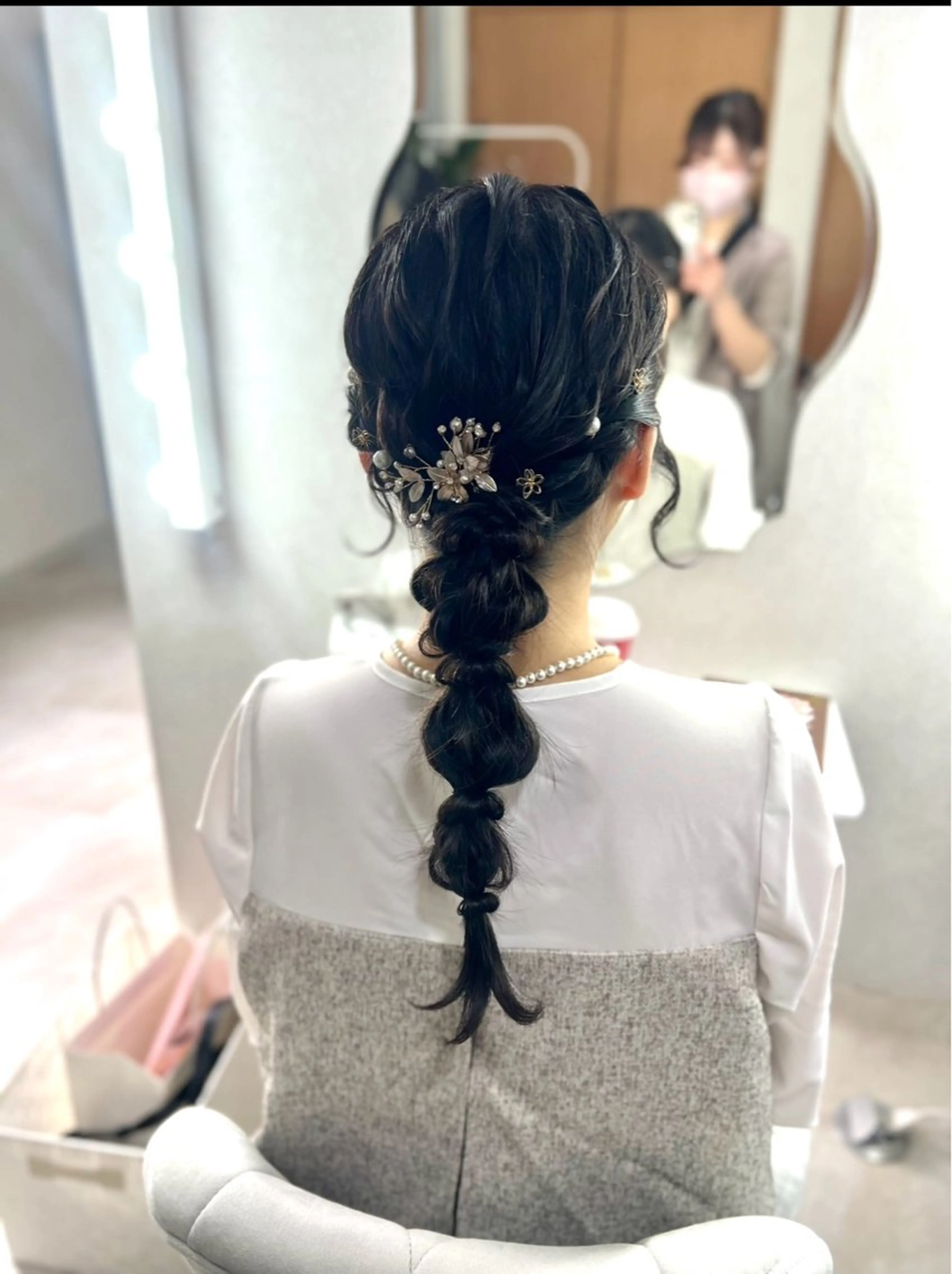 ロング ヘアセット ヘアセット/金山 佐野 妃都美のヘアスタイル