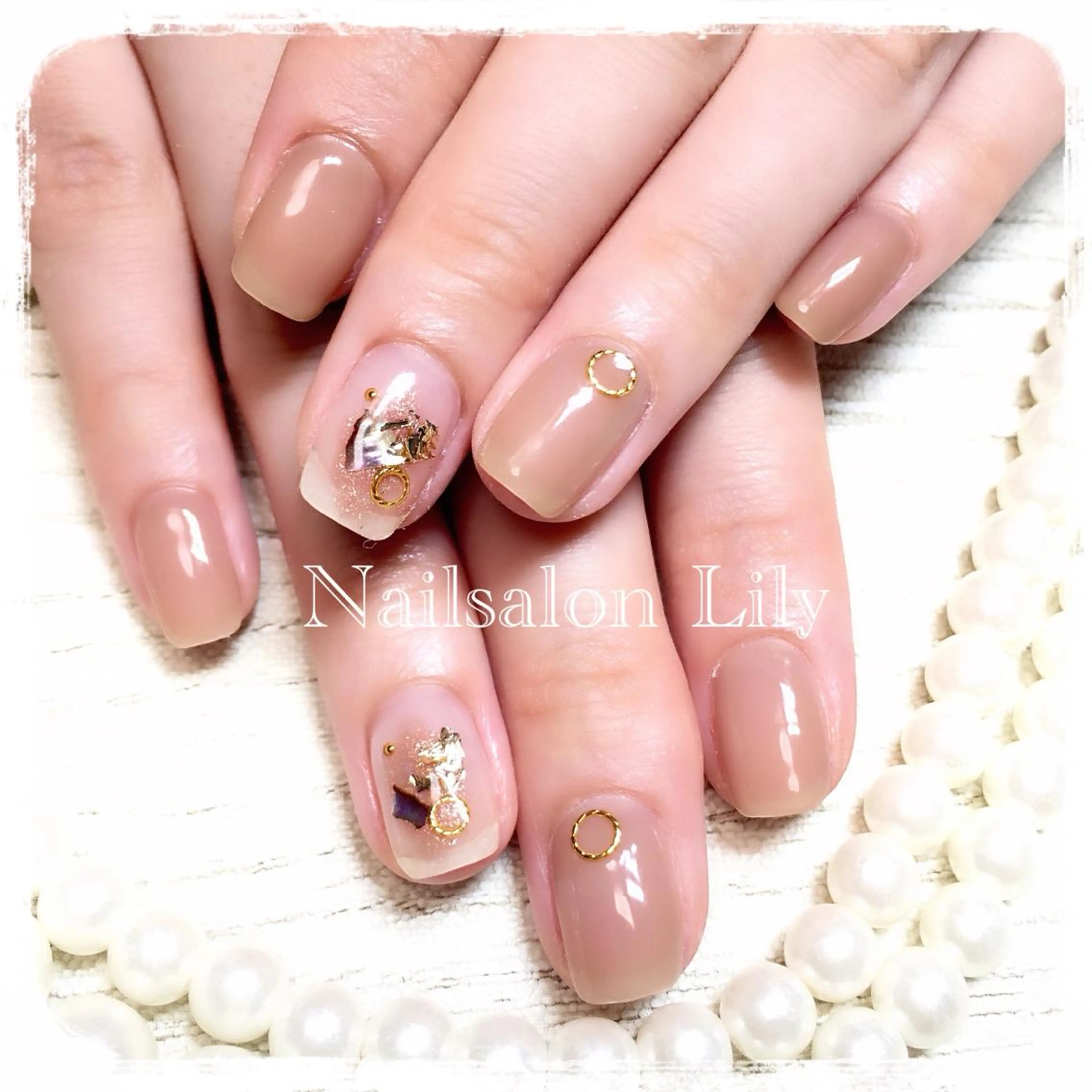ネイル ニュアンスネイル Lily*nail 🌻Mii🌻のネイルデザイン