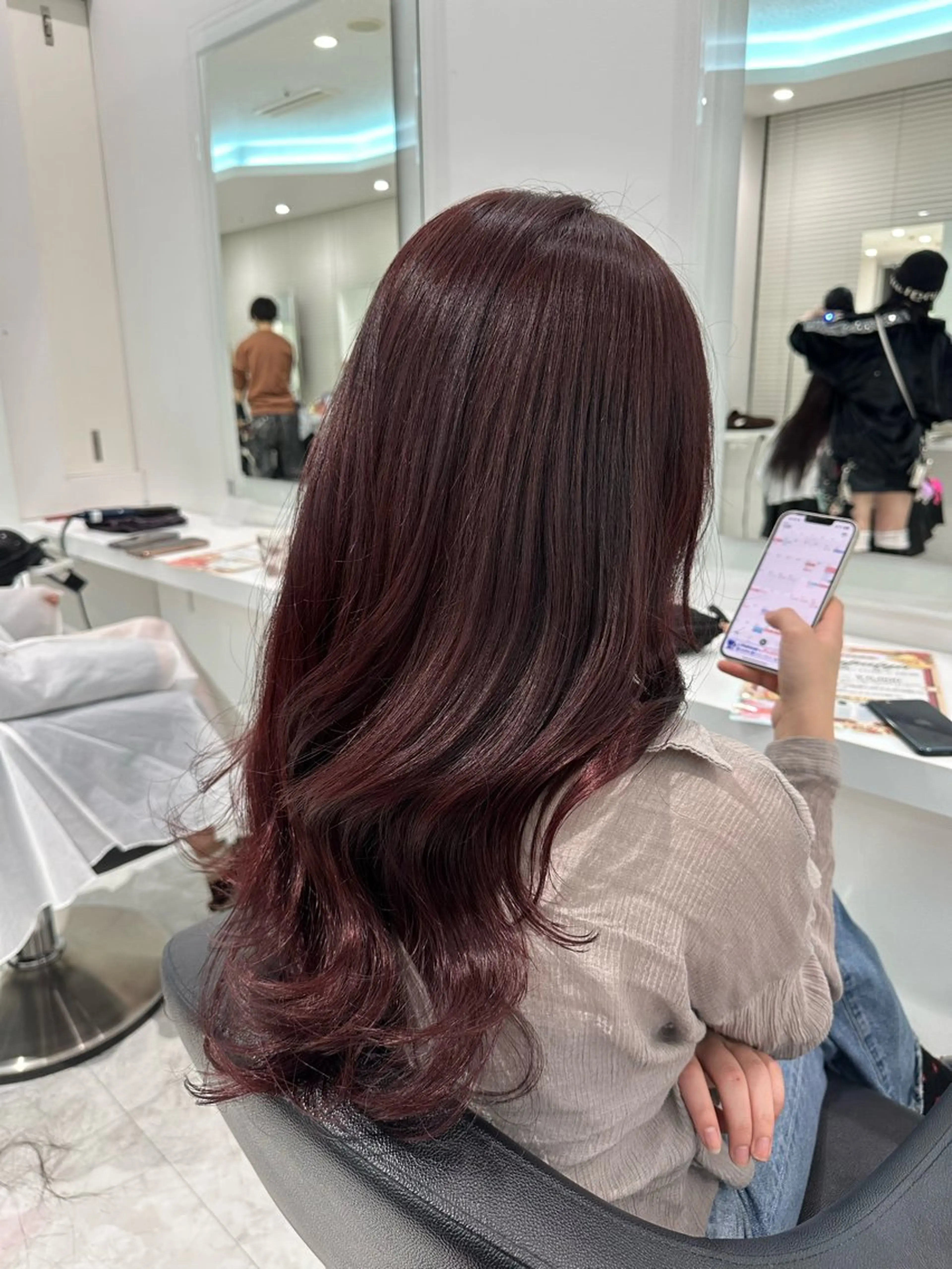 ロング カラー ロング カット パーマ 🐺韓国風メンズ特化 あさひ🐺のヘアスタイル