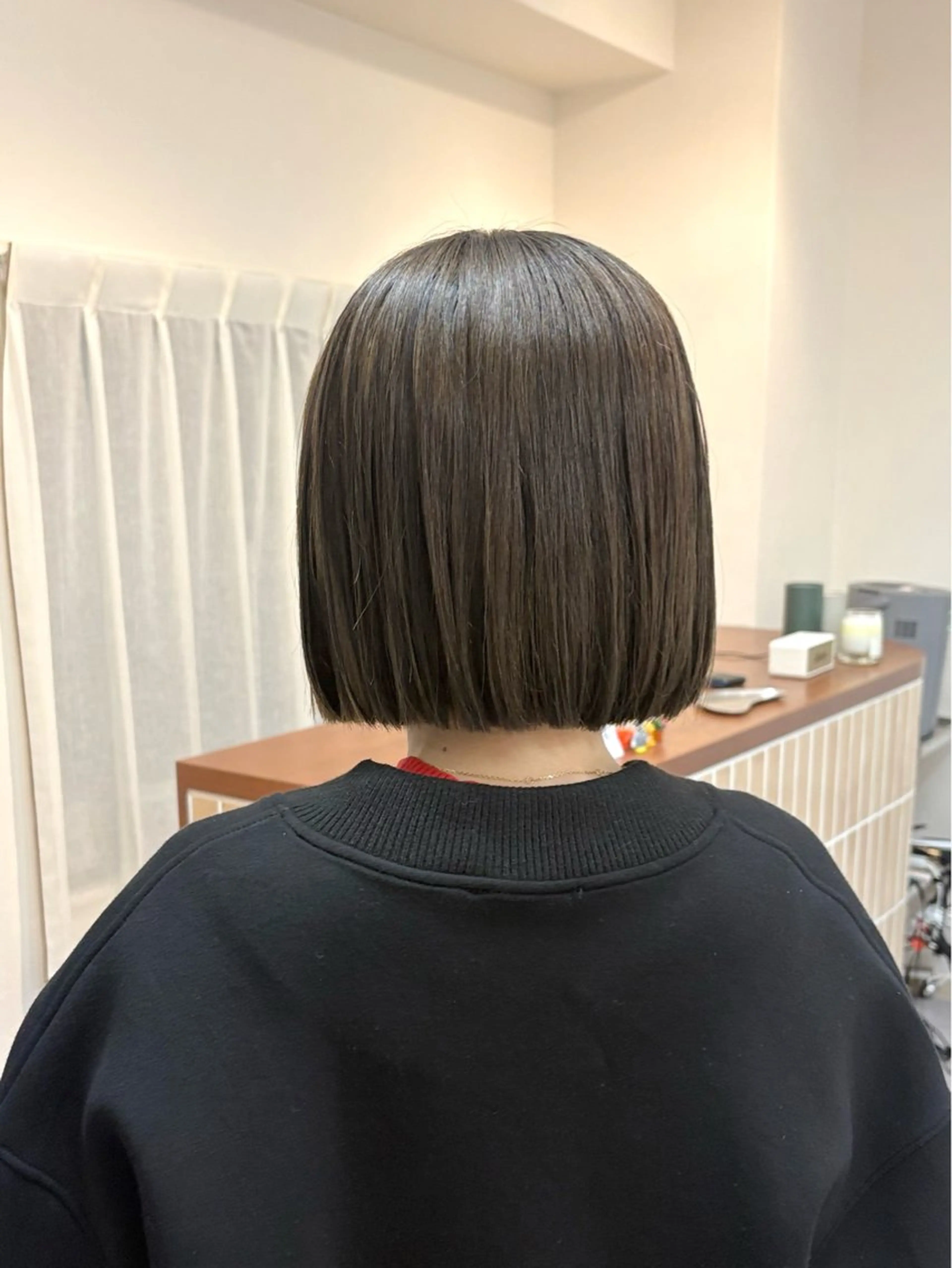 ミディアム カラー ヘアアレンジ カット トリートメント ハル🌸柔色/ ブリーチなし/艶髪のヘアスタイル