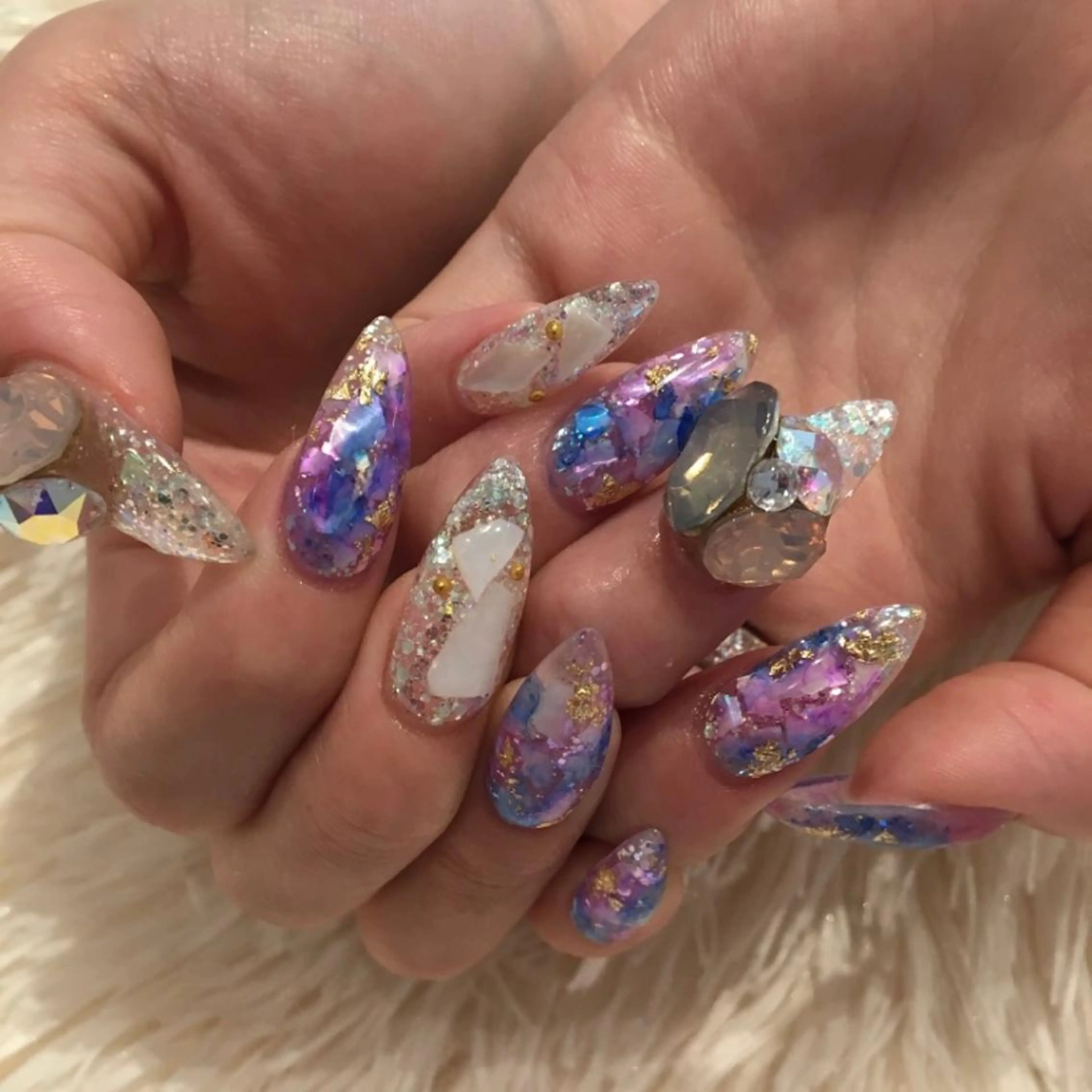 ネイル AERA nail shino🐱⸝꙳のネイルデザイン