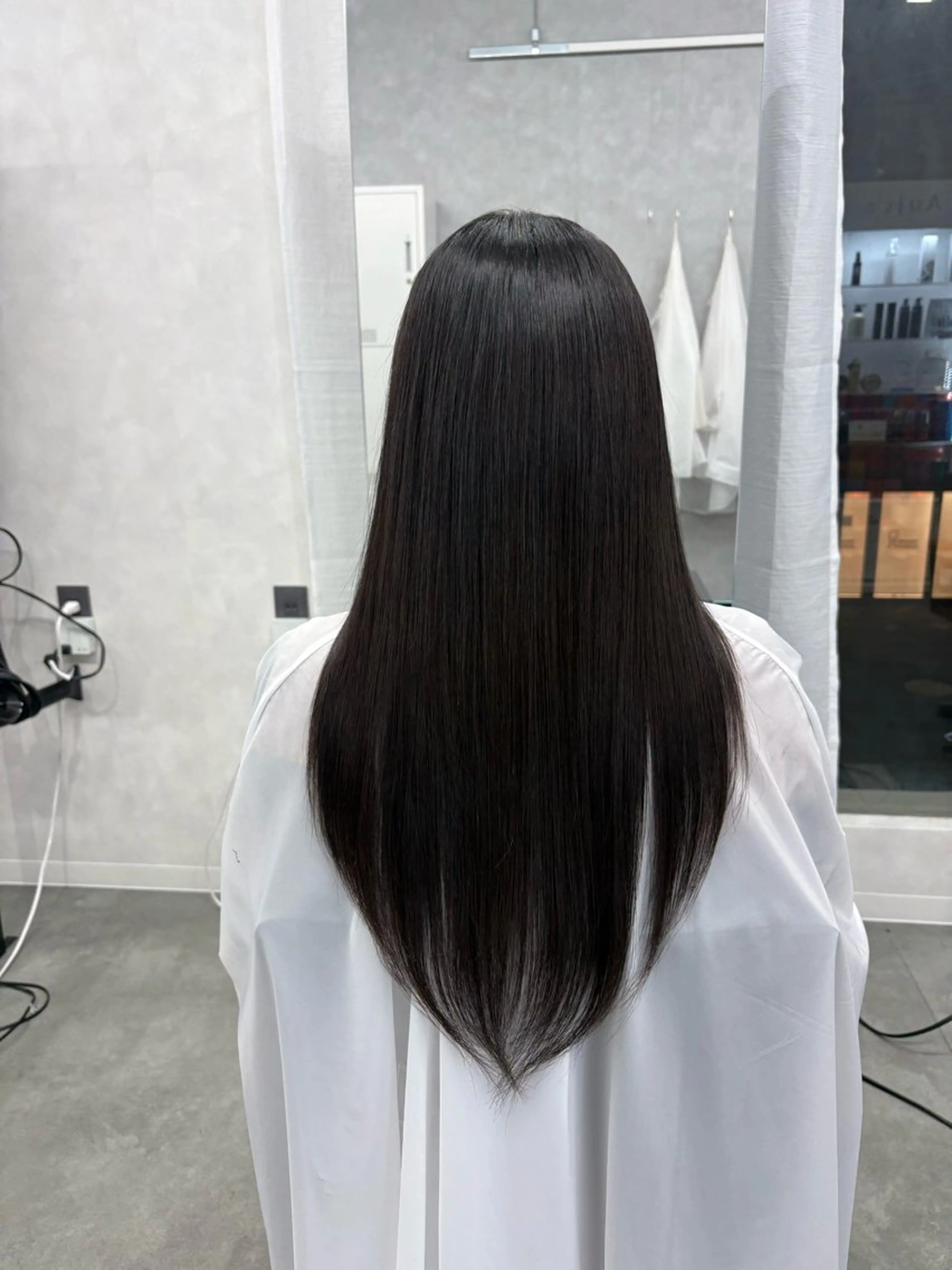 ロング 縮毛矯正 LIV My(マイ) 髪質改善/箕面のヘアスタイル