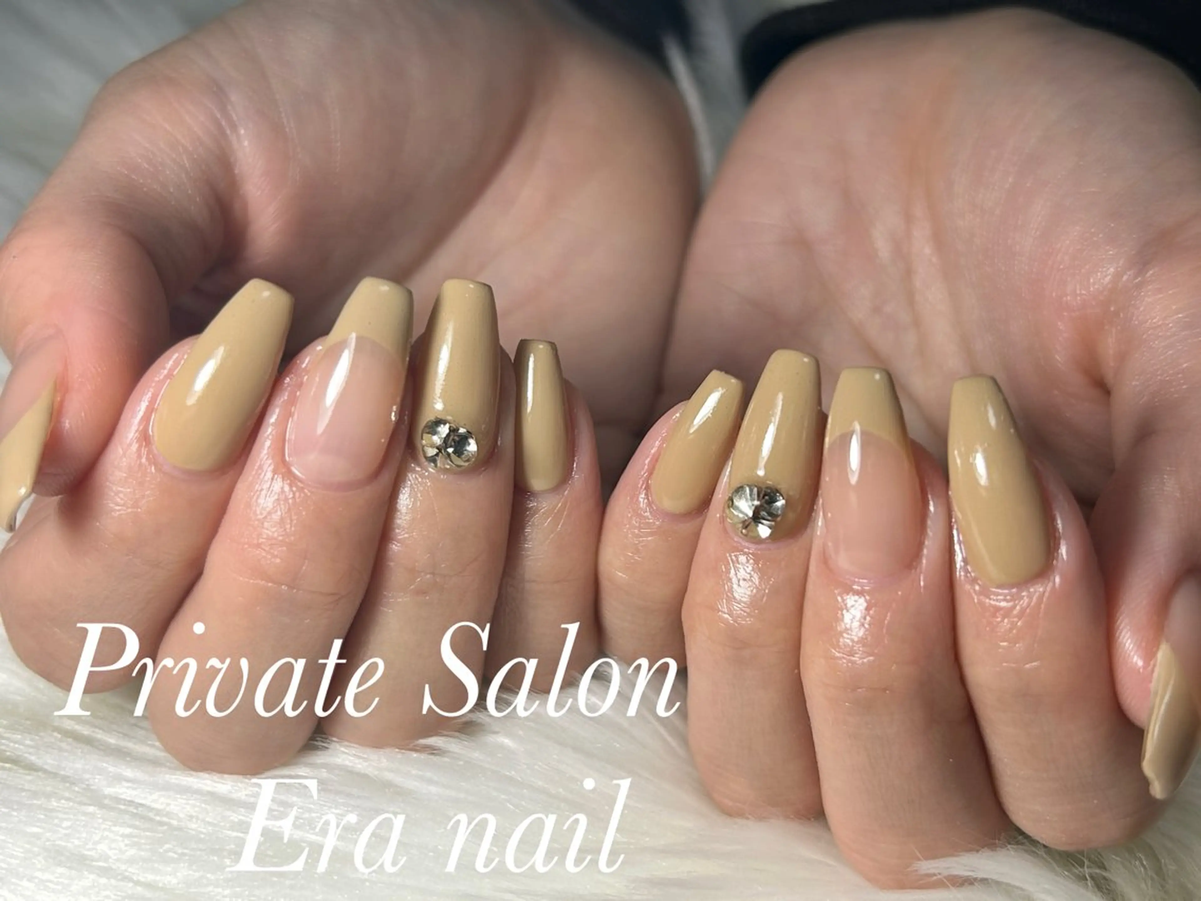 ネイル フレンチネイル ワンカラーネイル ハンドネイル Era nailのネイルデザイン