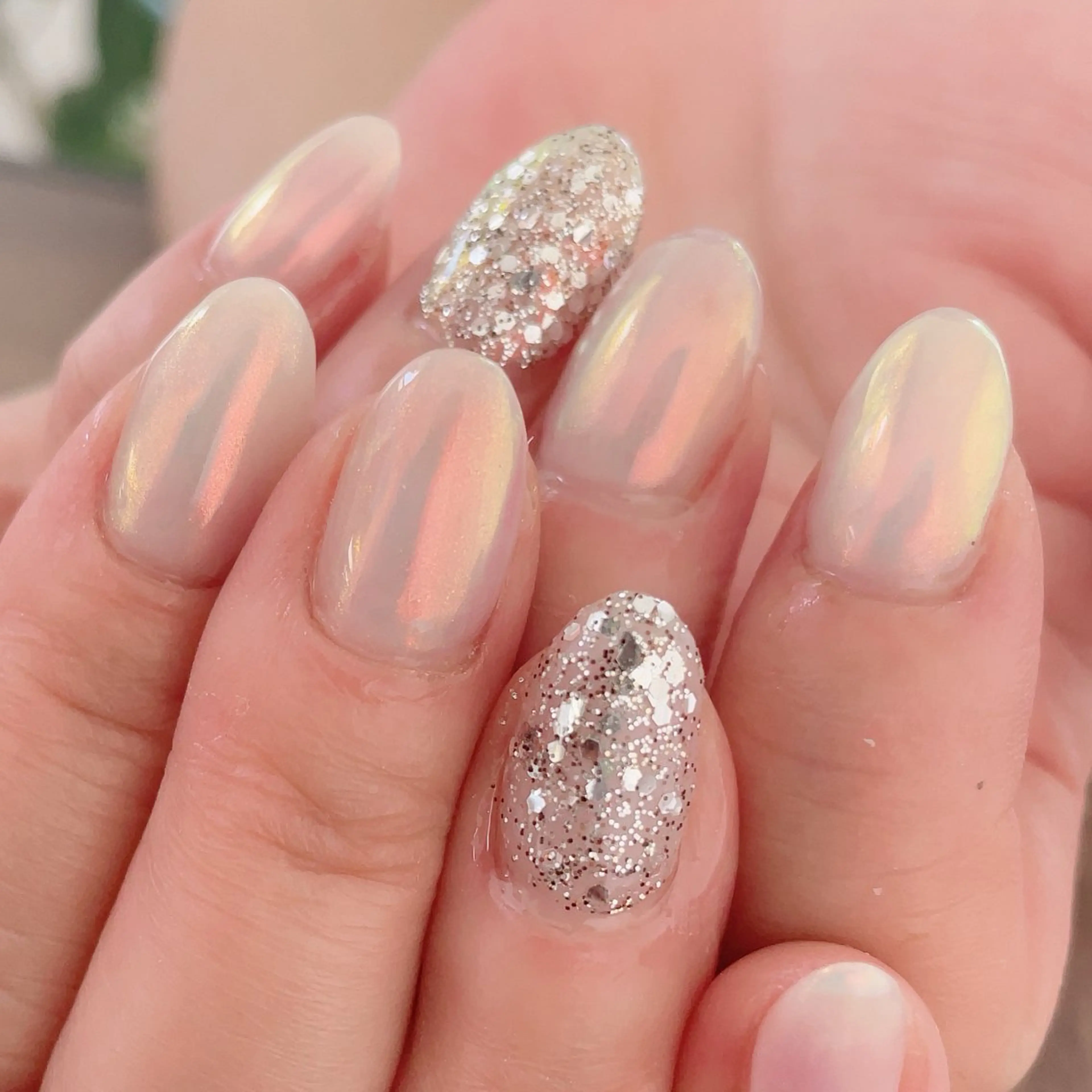 ネイル オーロラネイル Nail salon Ariettyのネイルデザイン