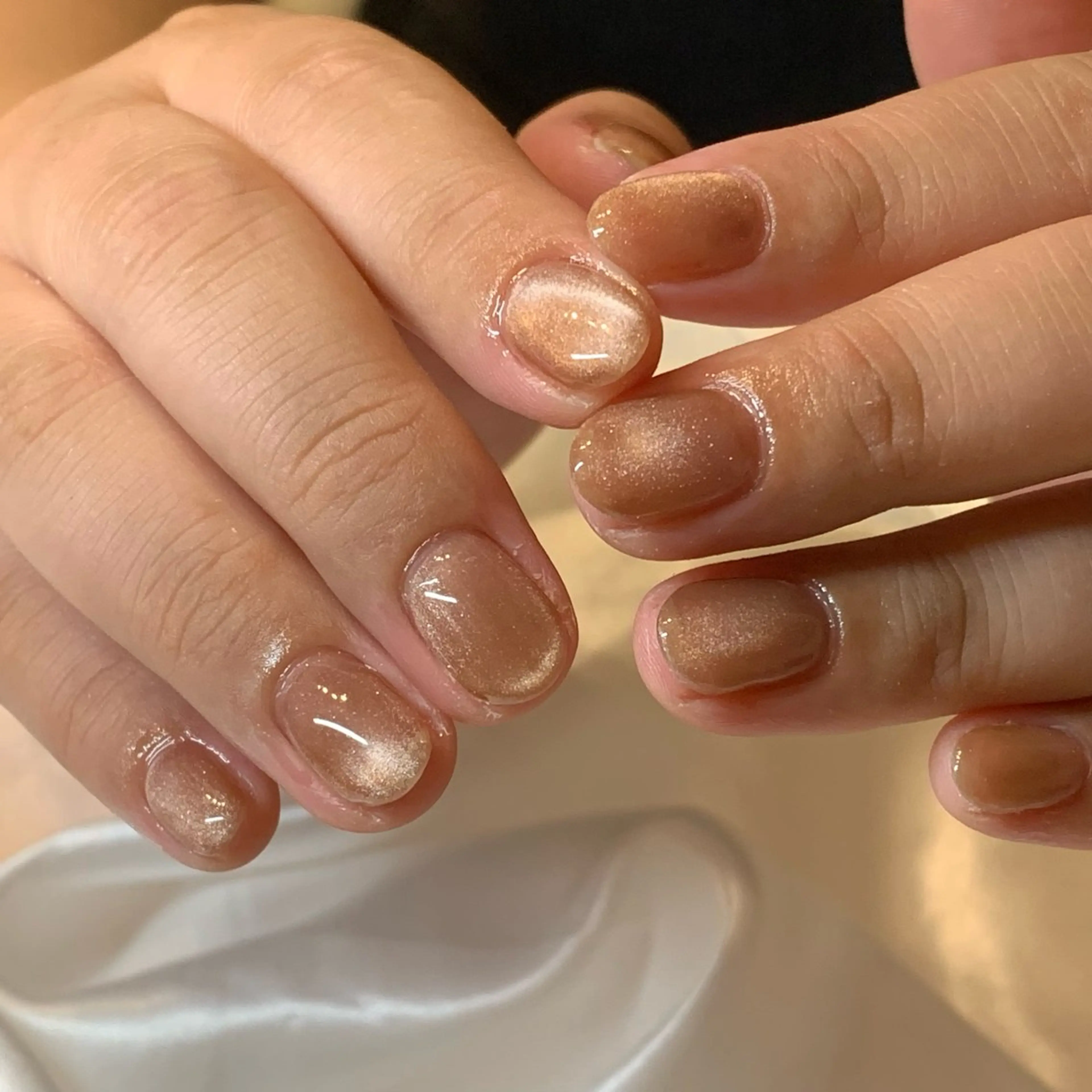 ショート ハンドネイル 竹下 凌香のネイルデザイン