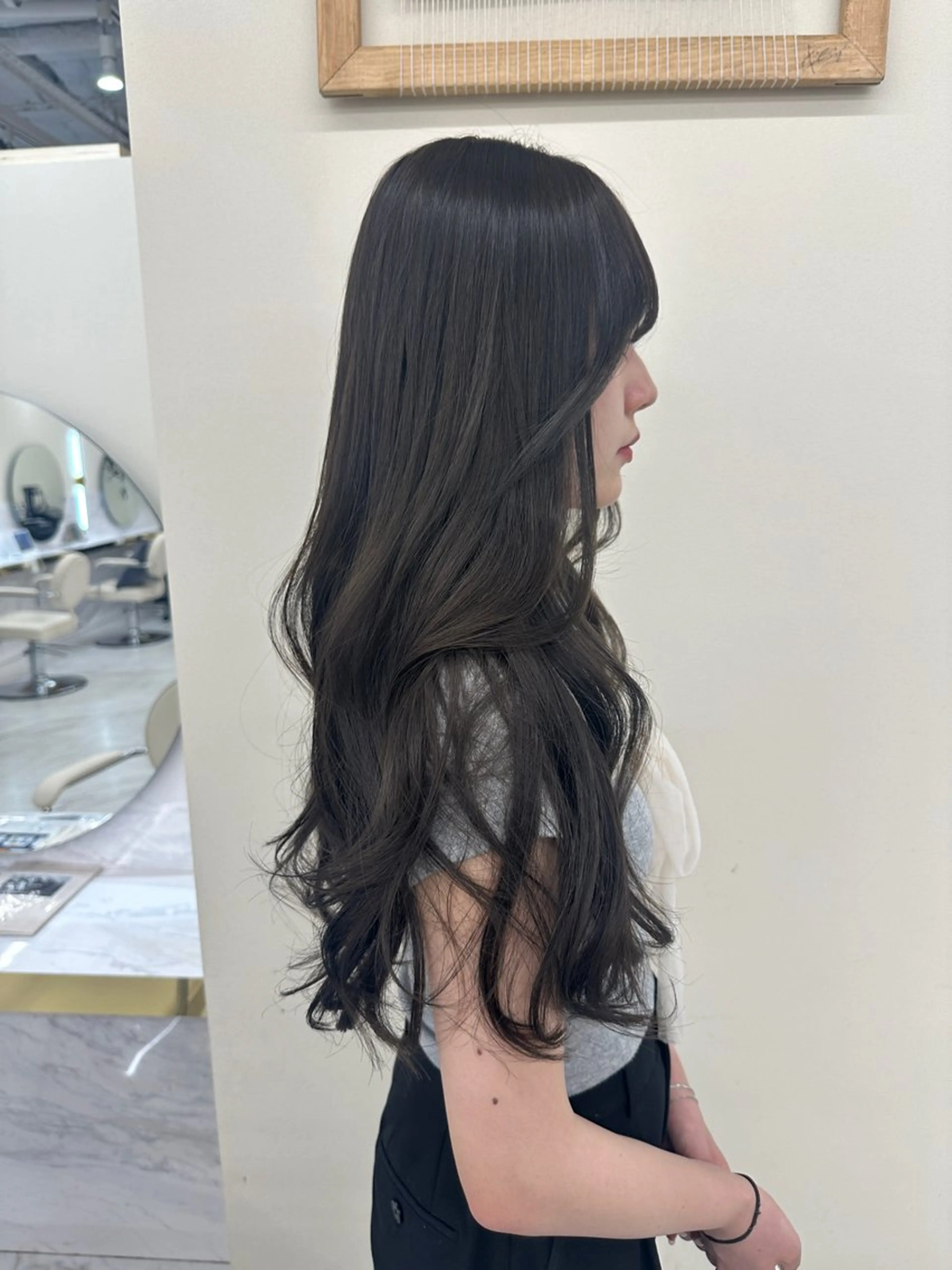 ロング 髪質改善 レイヤーカット 似合わせカット カット ヘアカラー トリートメント 似合わせレイヤーカッ ト🩶瀧本美咲のヘアスタイル