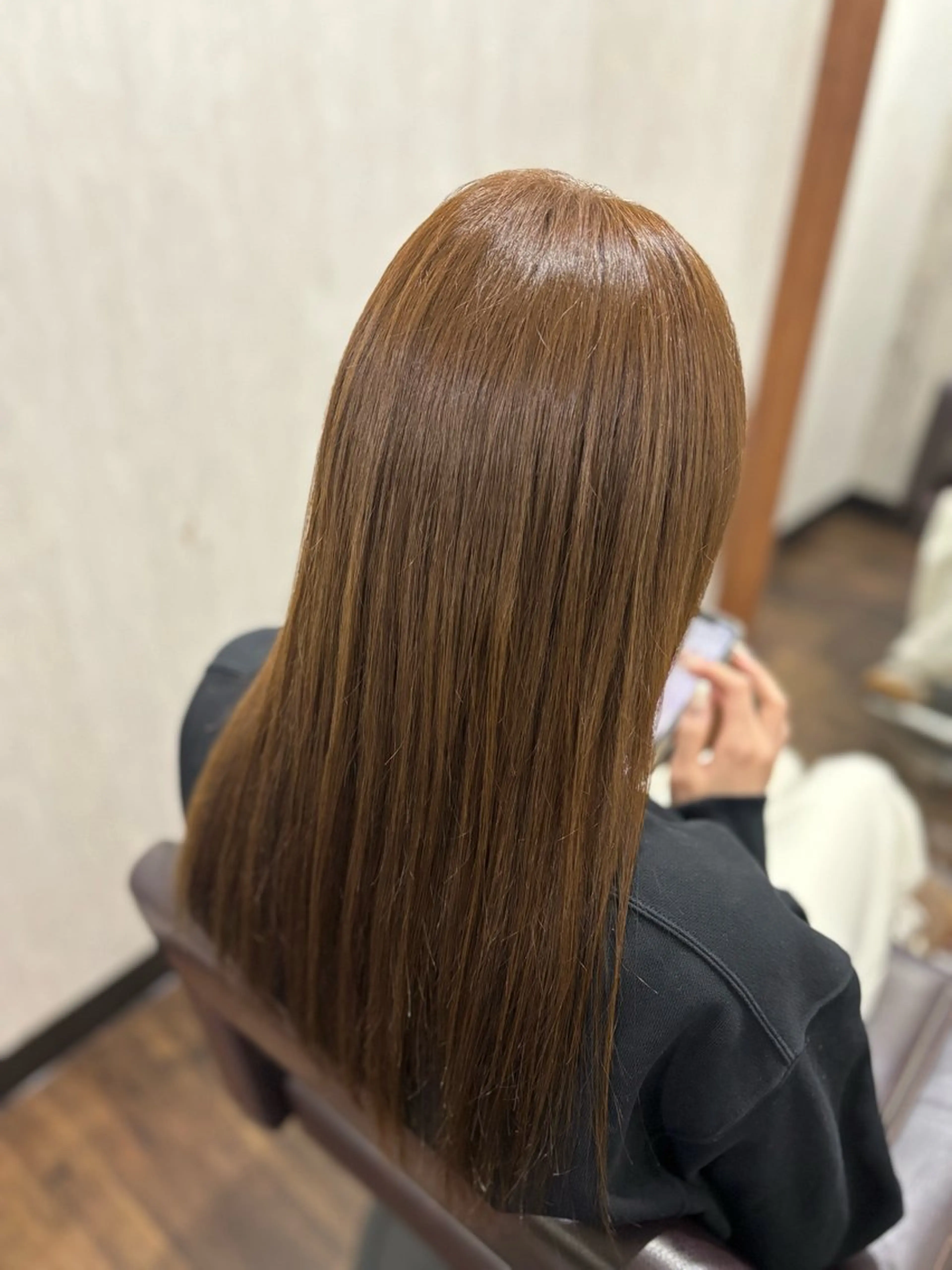 ロング カラー カラーモデル募集 ☘️もえな☘️のヘアスタイル