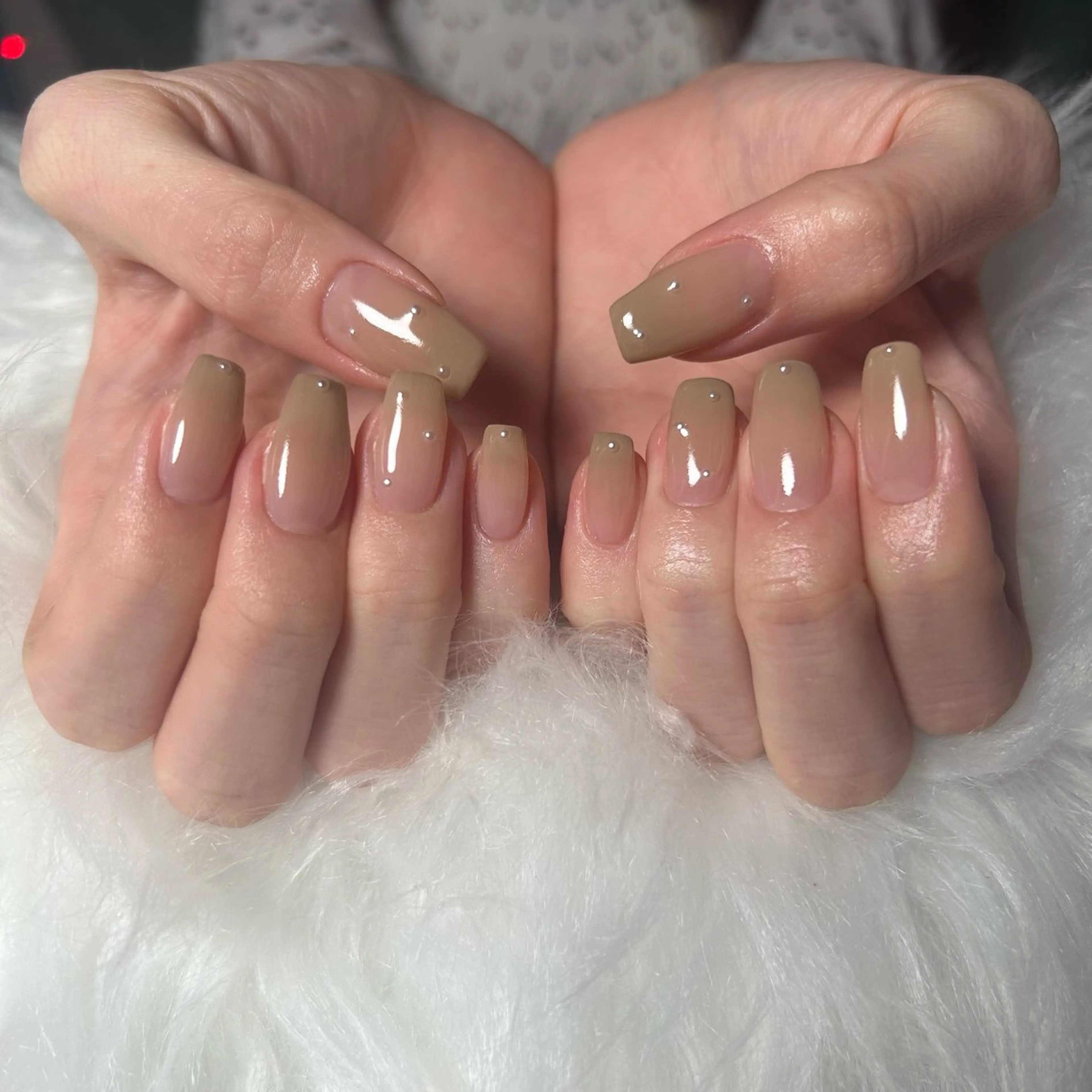 ネイル グラデーション ハンドネイル haacnails（ハーシーネイル）所属・haac nailsのネイルデザイン