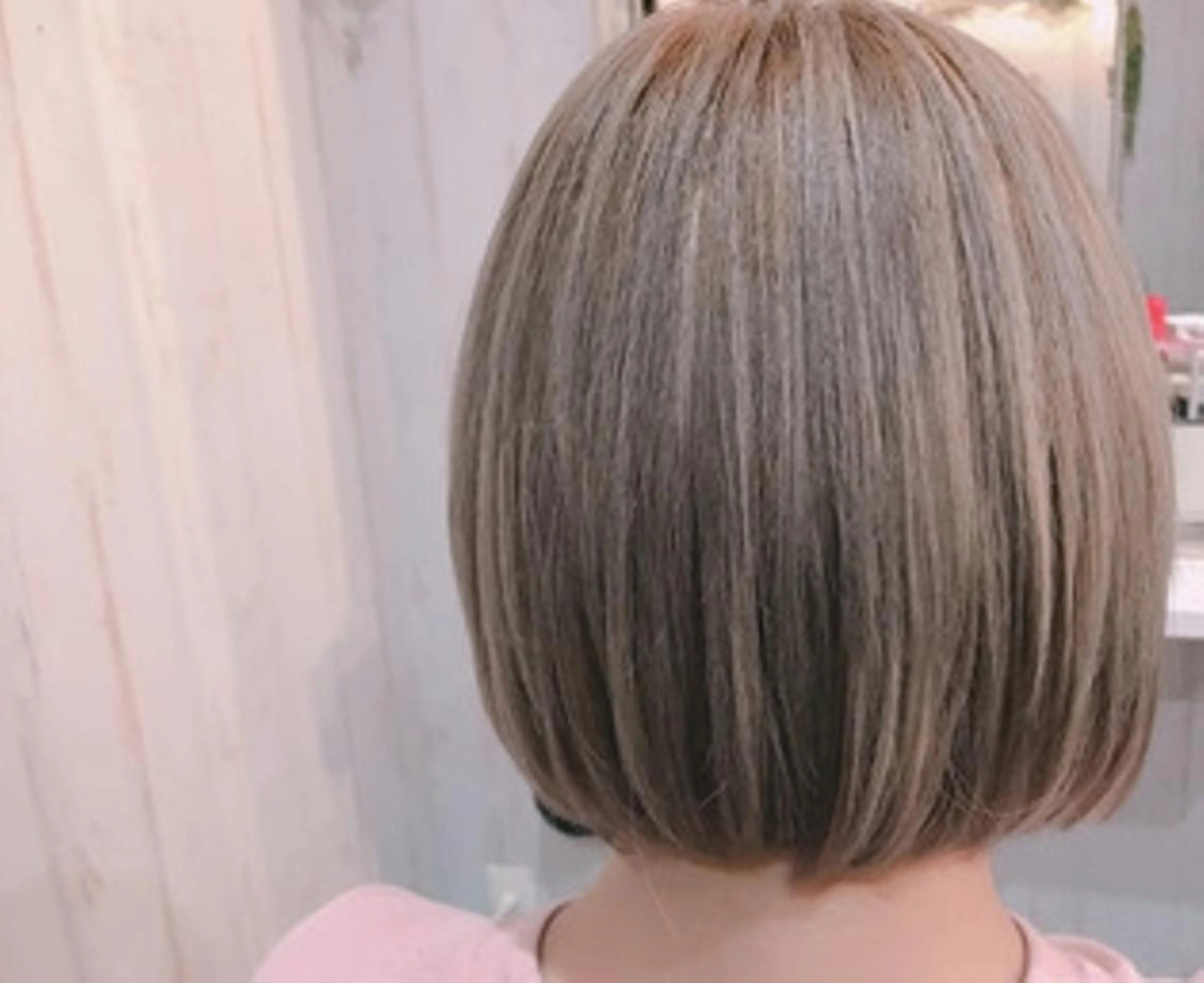 ロング カラー パーマ ヘアアレンジ チビ編み込みエクステ シールEXどぅ〜すのヘアスタイル