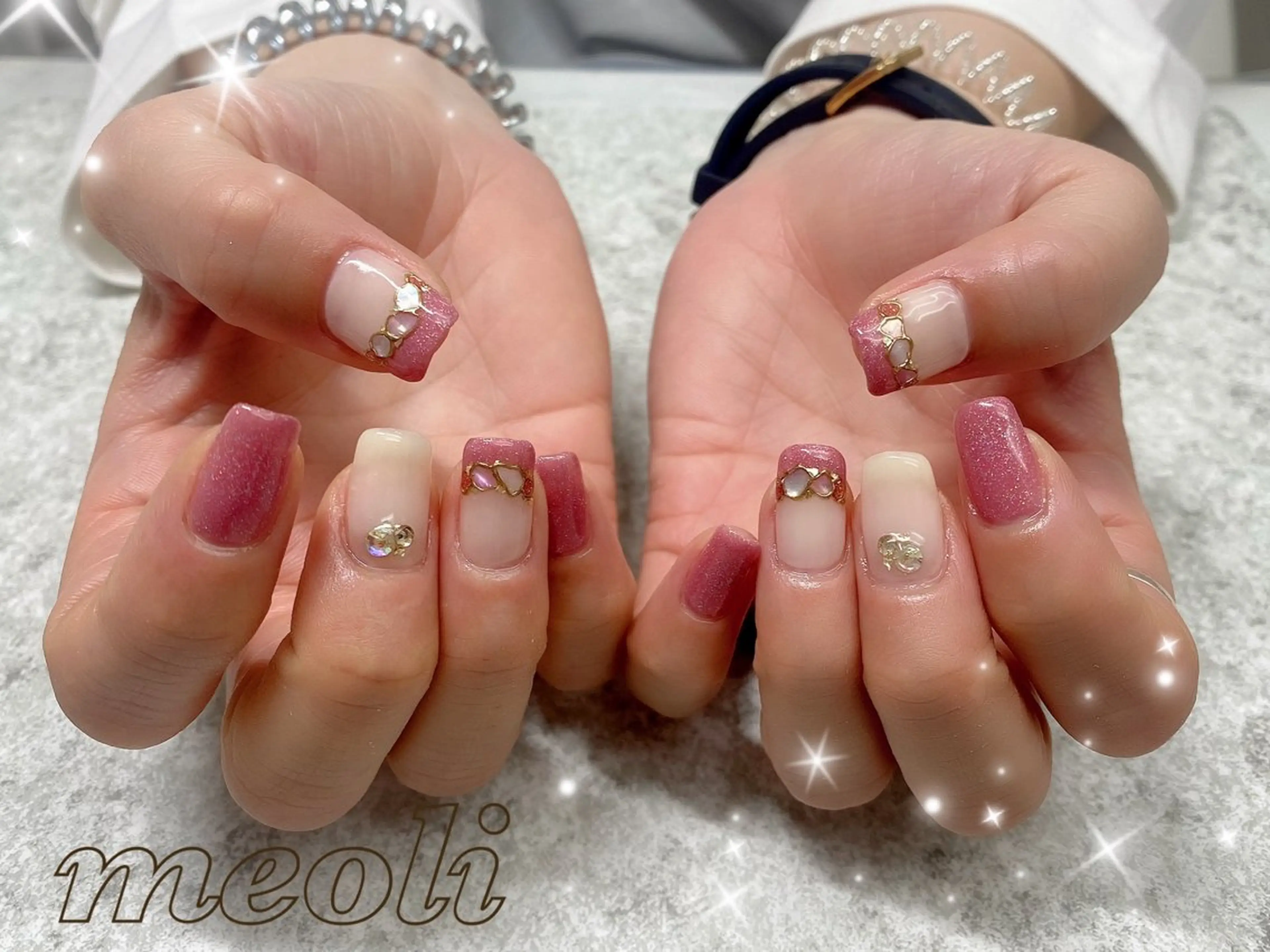 ネイル ハンドネイル nail salon meoli メグのネイルデザイン