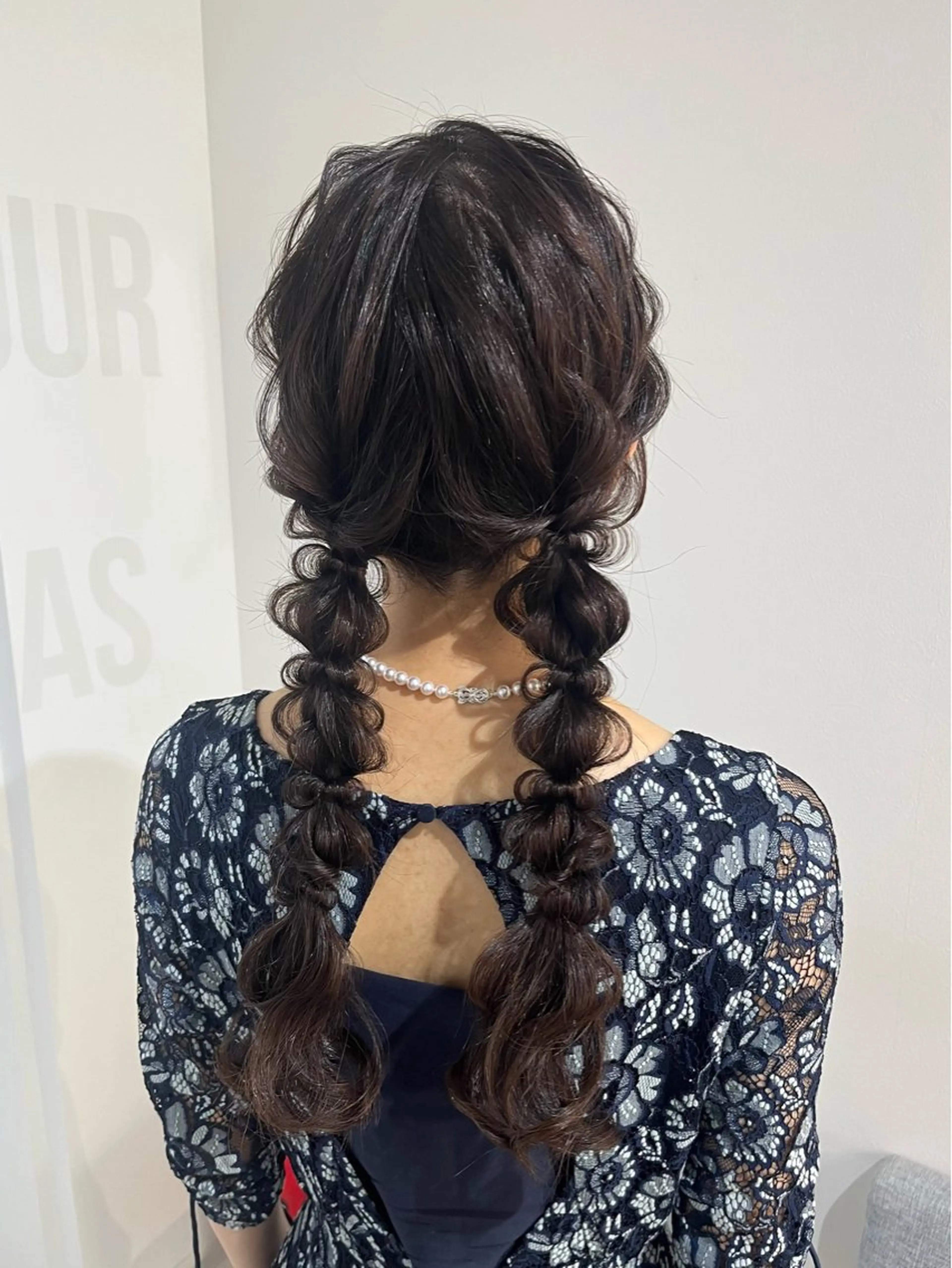 ロング ヘアアレンジ りん/ 名古屋ヘアセットのヘアスタイル