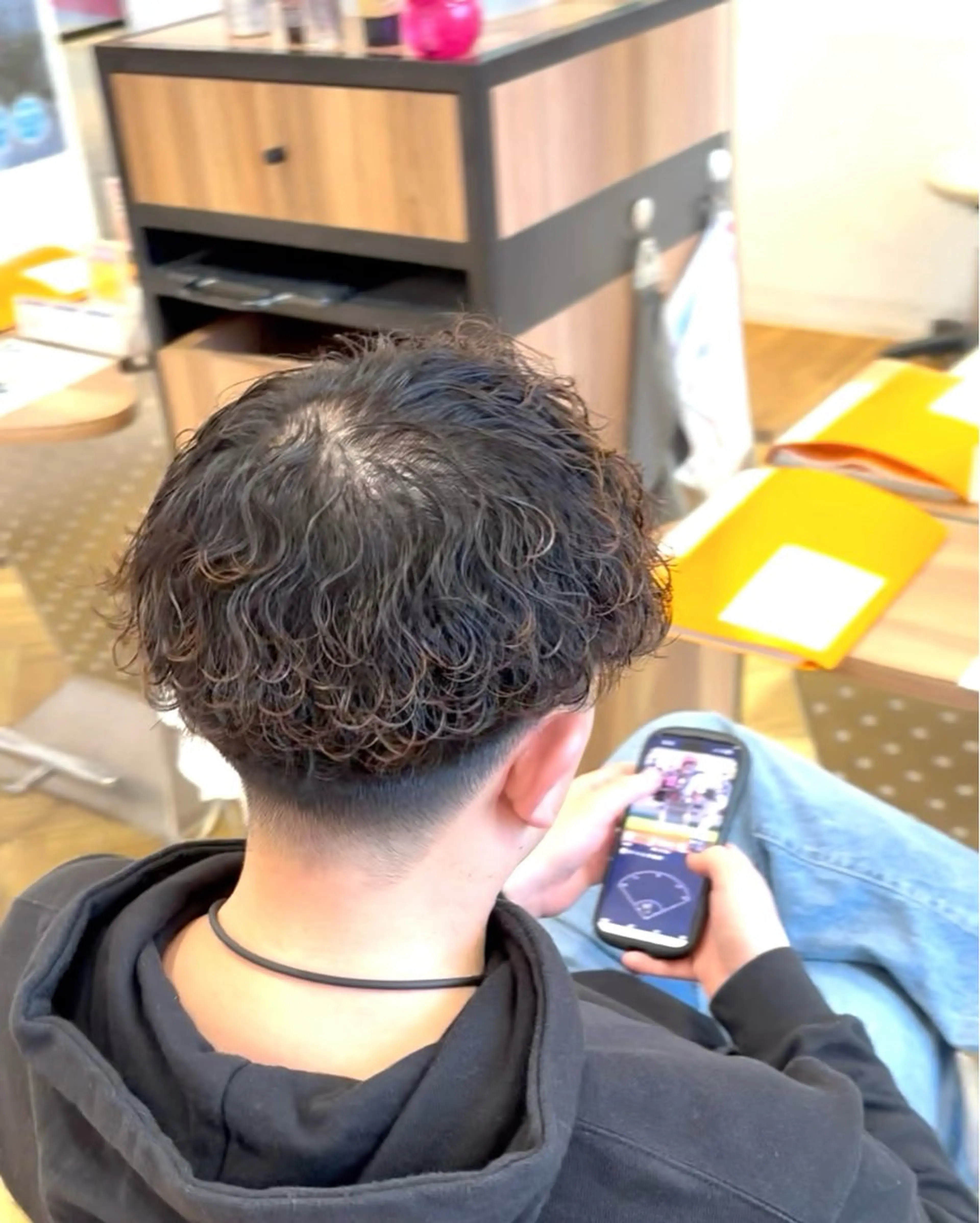 パーマ メンズ マッシュ メンズパーマ 波巻きパーマ ☆★メンズ特化★☆ 川地由麿のヘアスタイル