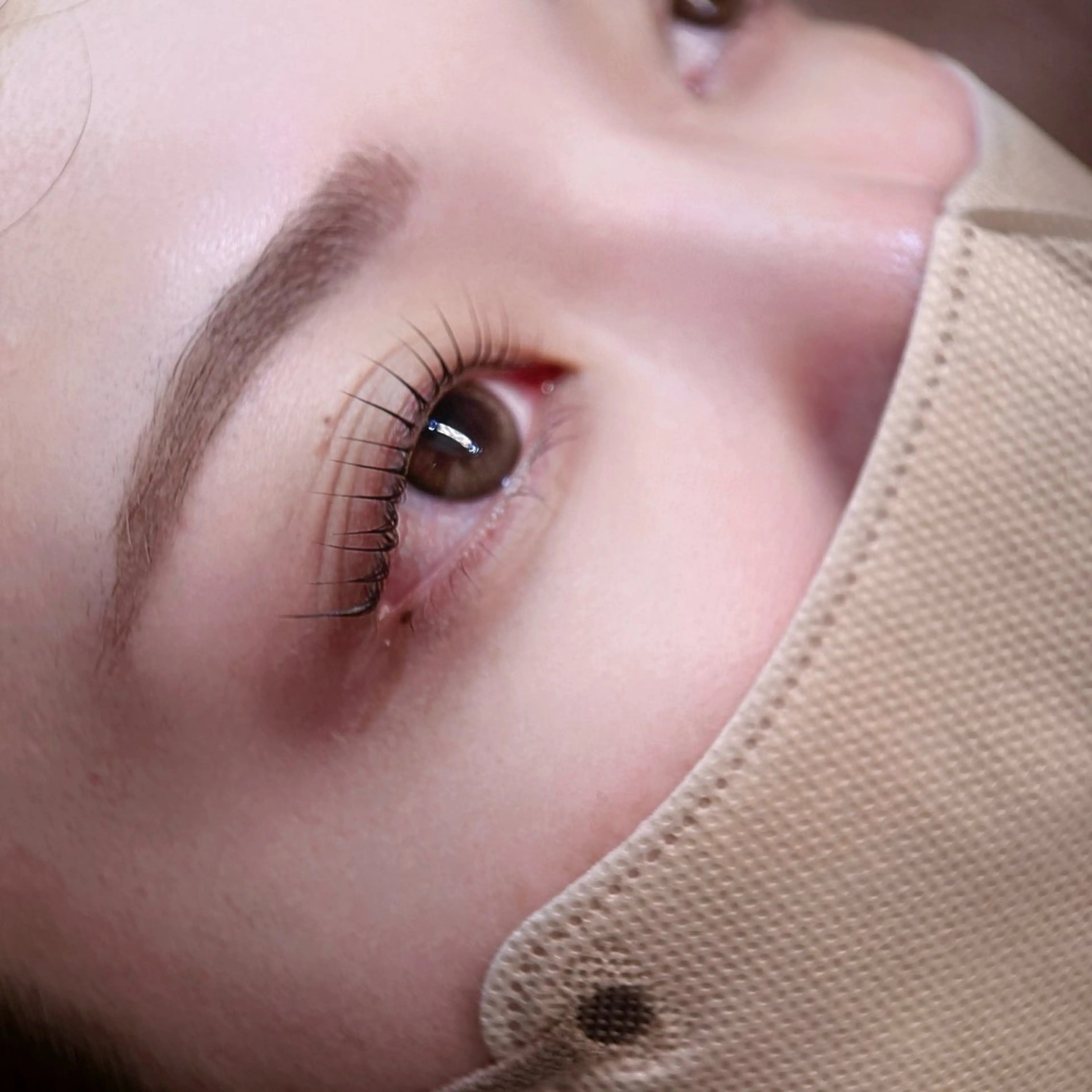 マツエク・マツパ 束感まつ毛 パリジェンヌラッシュリフト まつげパーマ 一重×まつ毛パーマ マツパ fein.Ruka ♡垢抜け美眉のマツエク・マツパデザイン