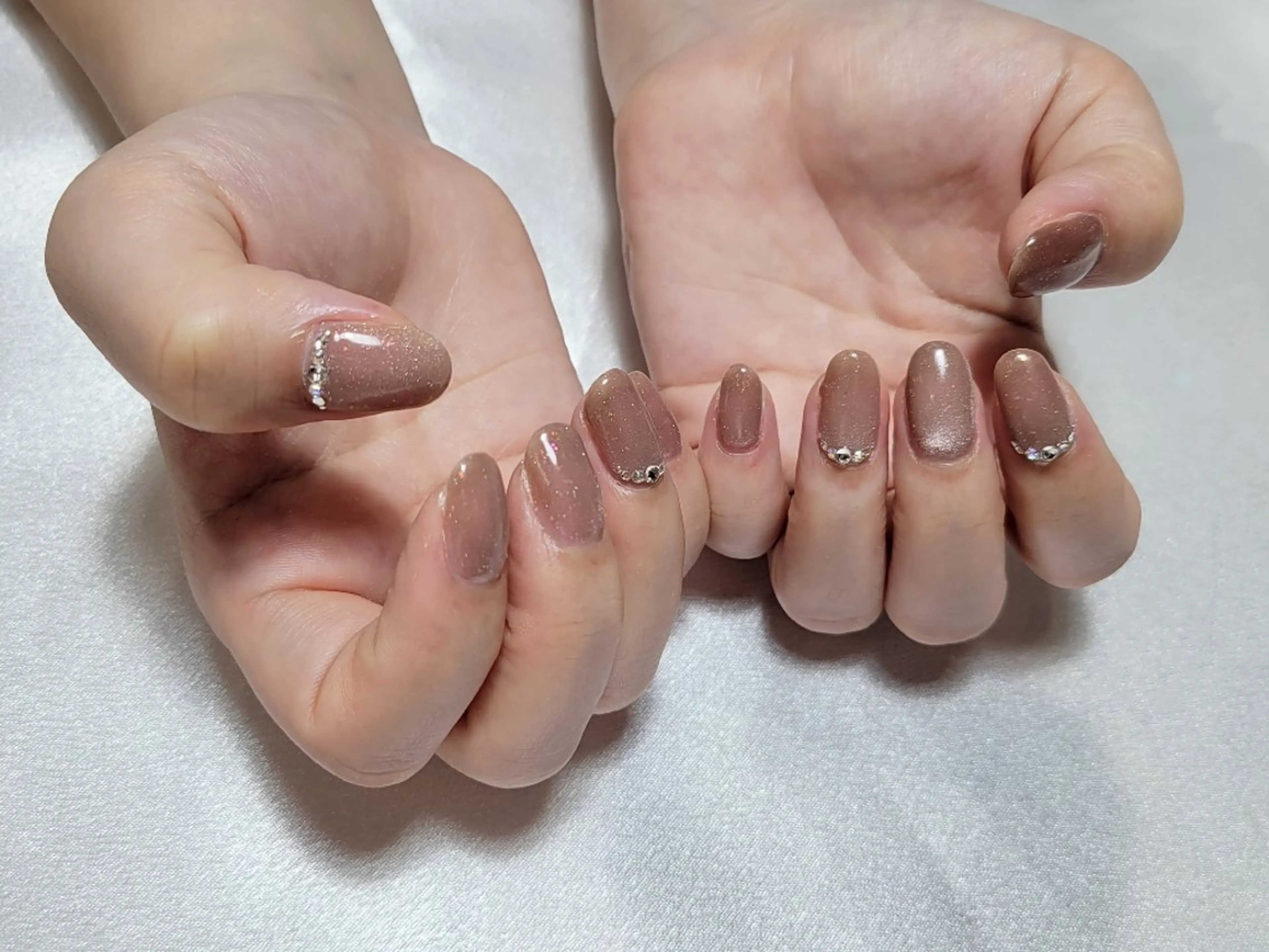 ネイル 持ち込み ハンドネイル AKO🩷 Riccoのネイルデザイン