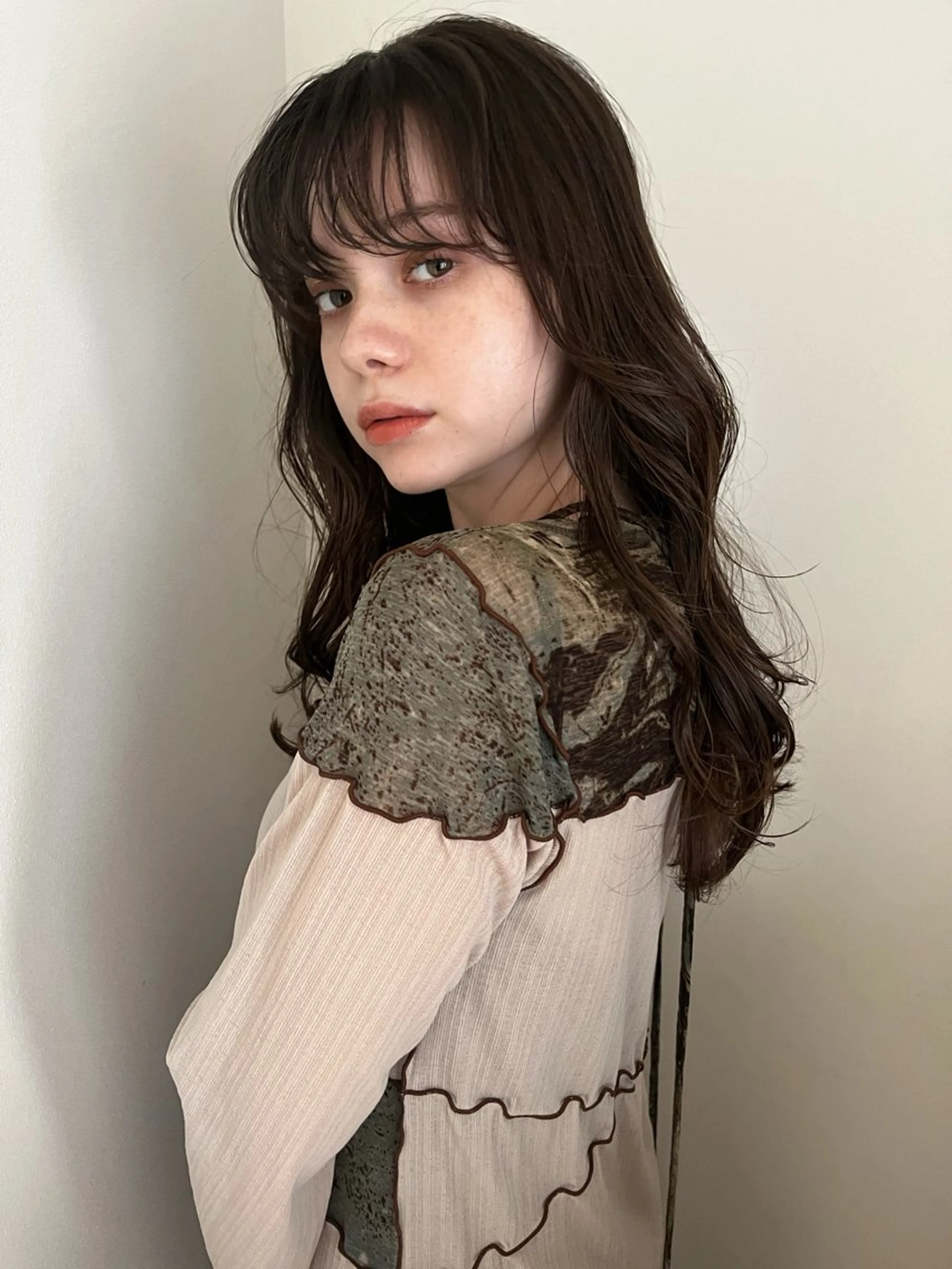 ケアカラー+3stepトリートメントの写真