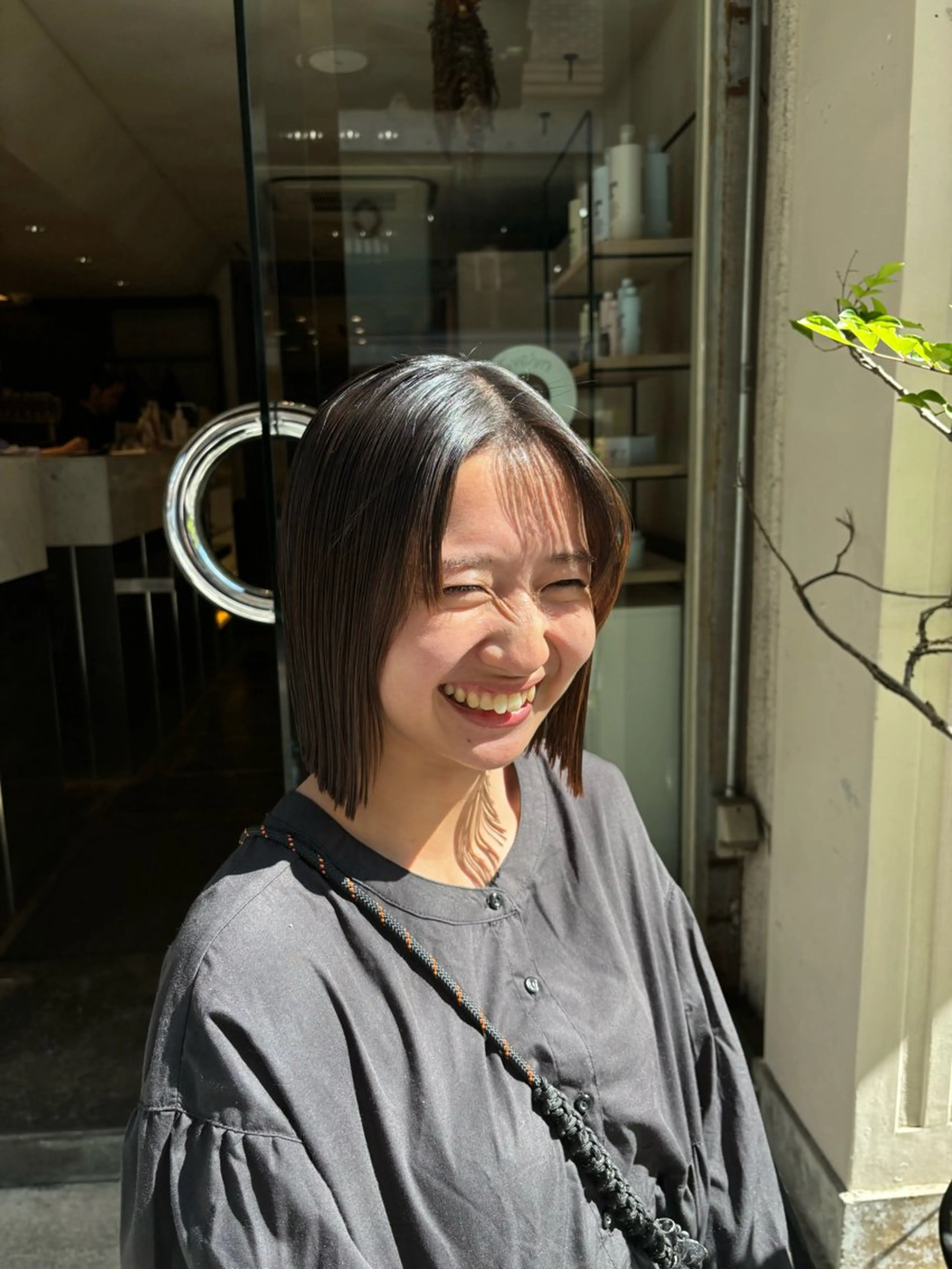 ショート 水原波津輝/ボブ /ニュアンスパーマのヘアスタイル