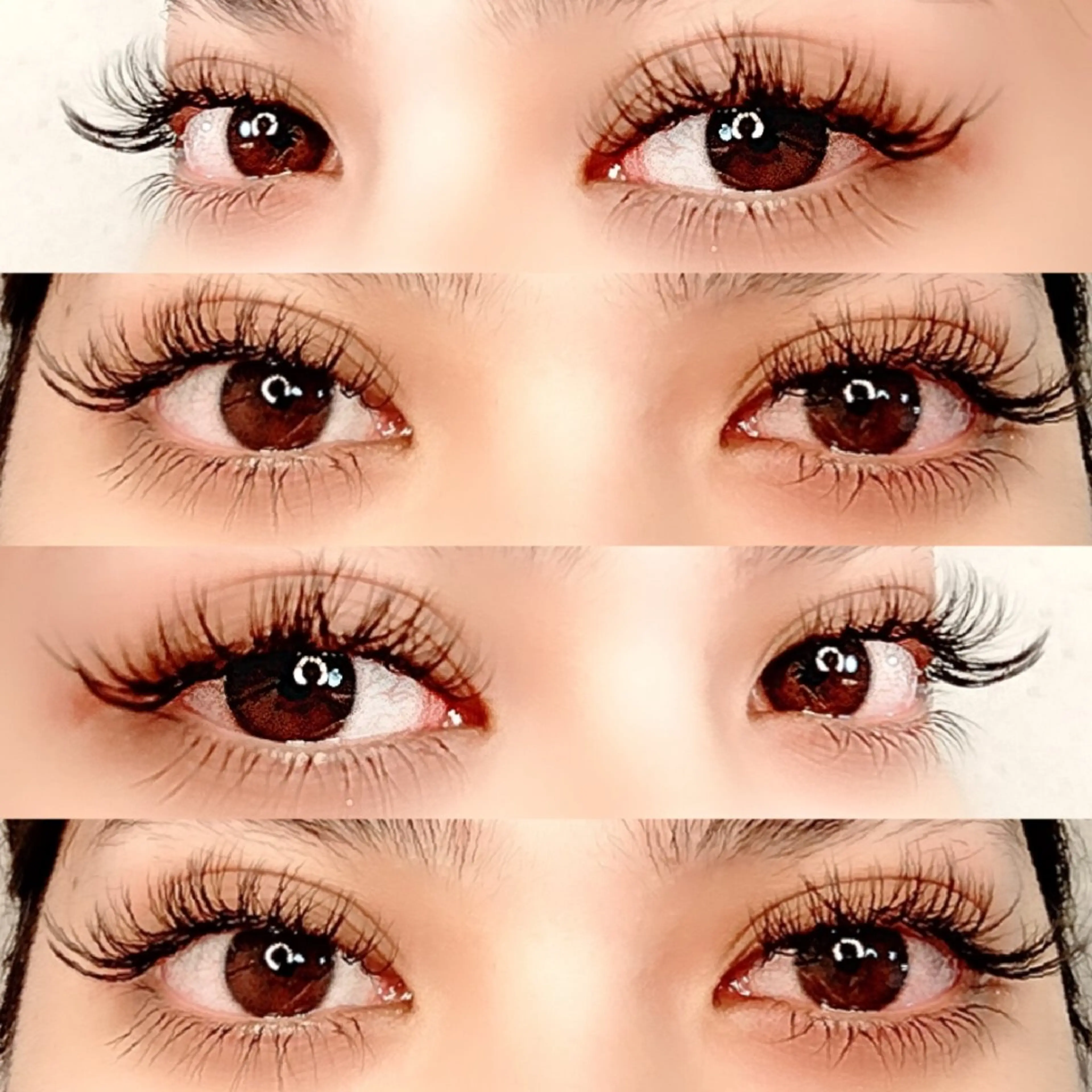 マツエク・マツパ 付け放題 linda ABEのマツエク・マツパデザイン