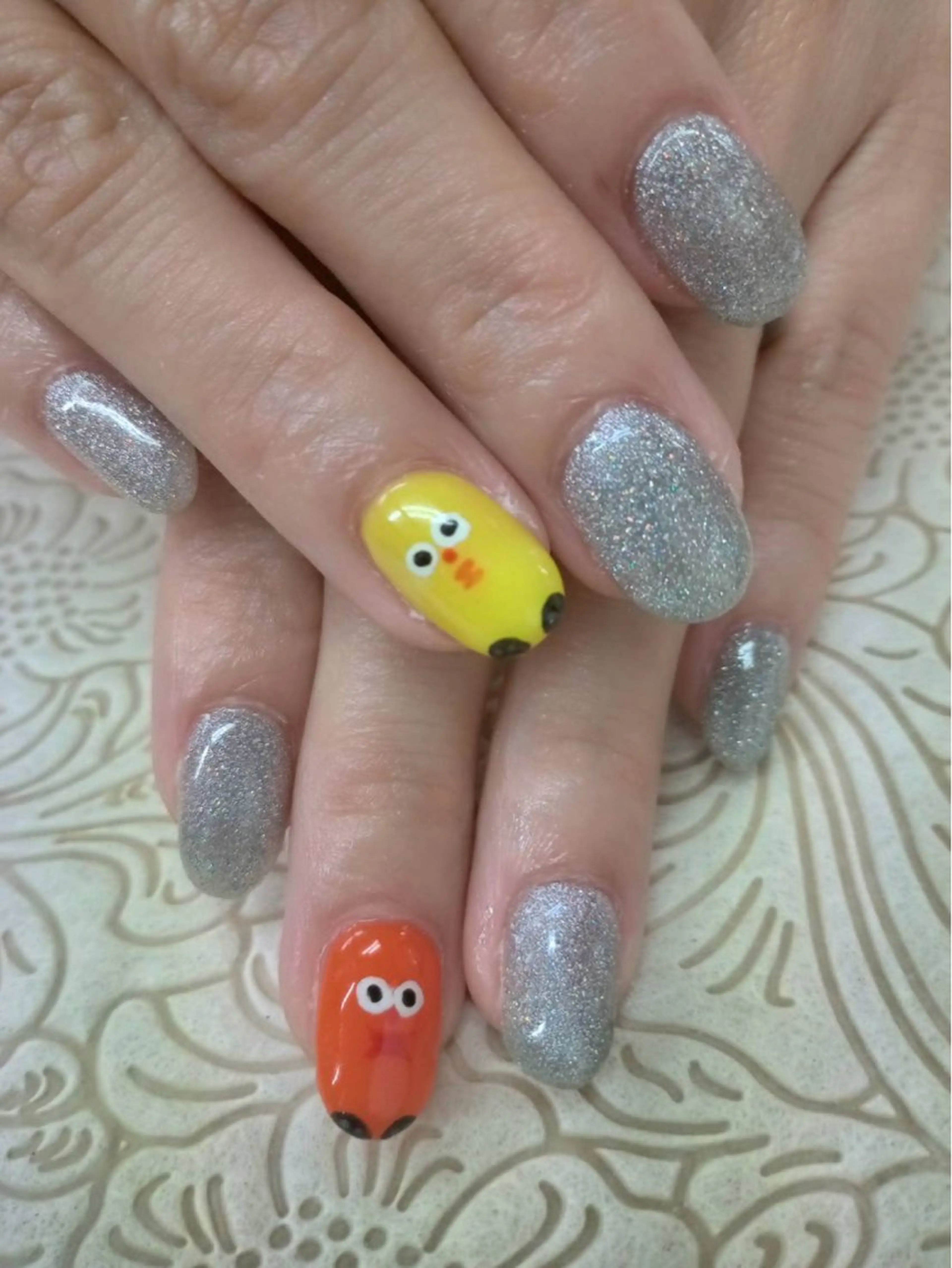 ネイル フラワーネイル precious nail  roomのネイルデザイン