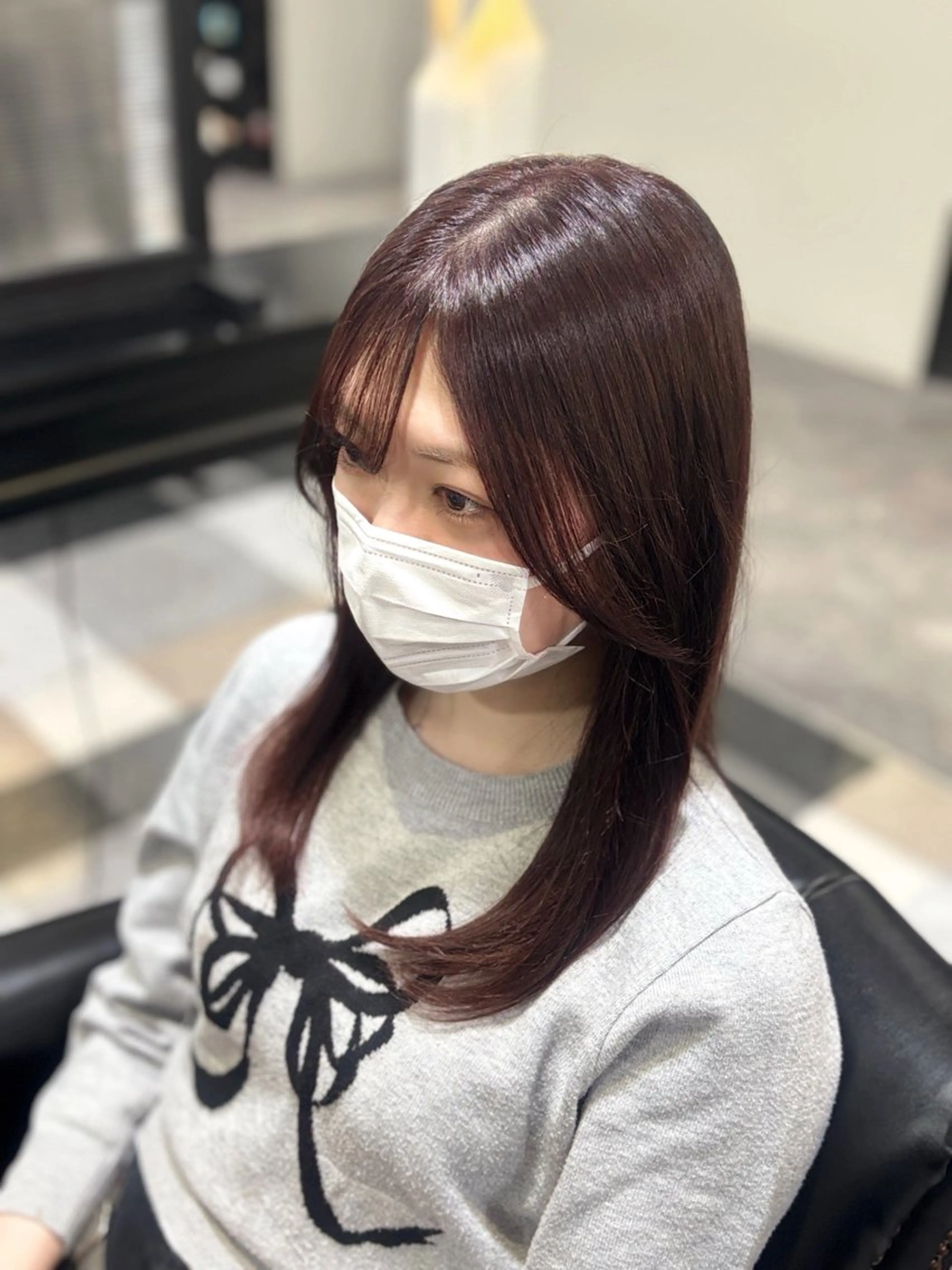 ミディアム 疋田 玲央のヘアスタイル