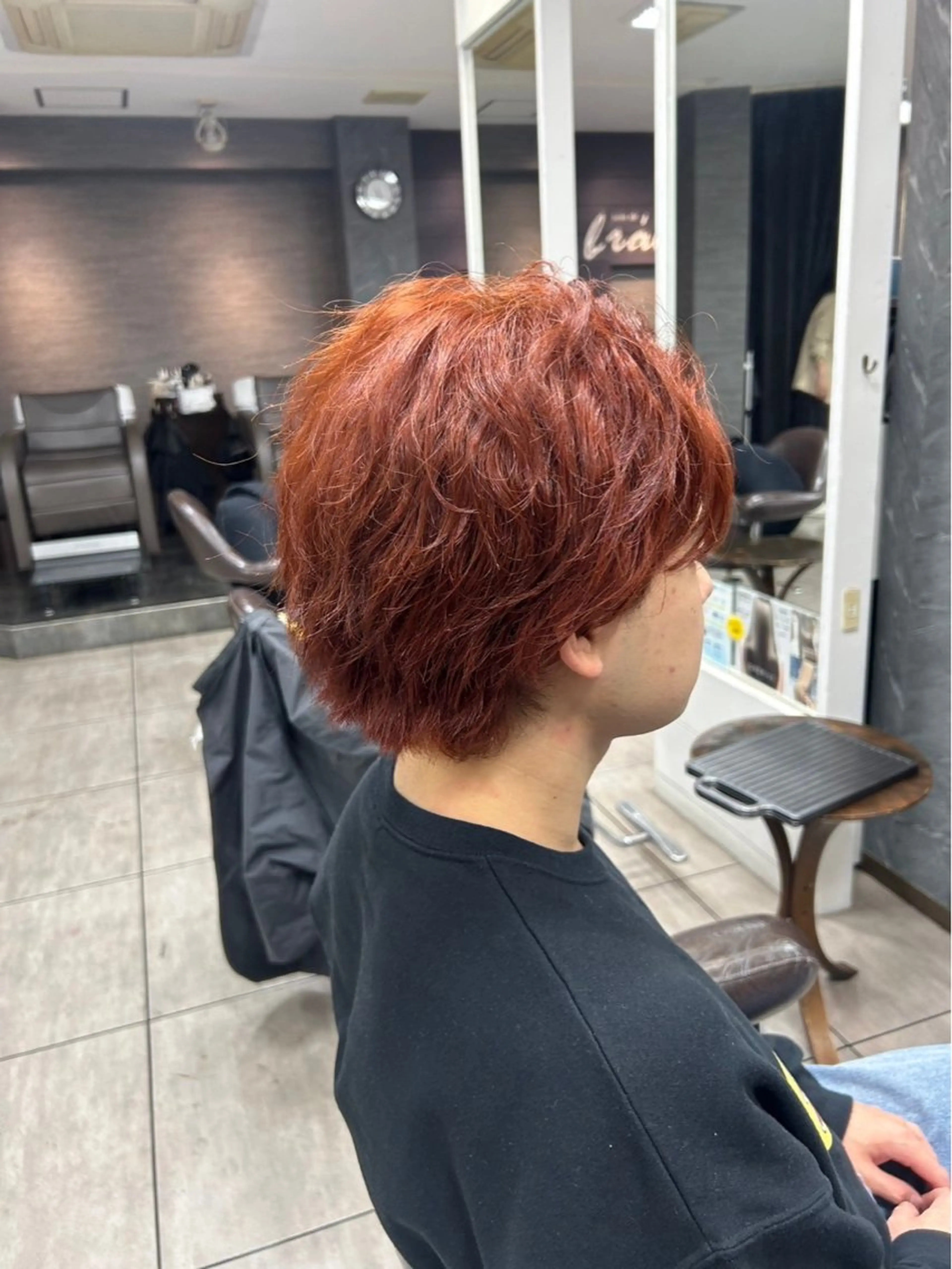 メンズ カット ヘアカラー 似合わせカット✂️ 赤阪 隼🐧のヘアスタイル