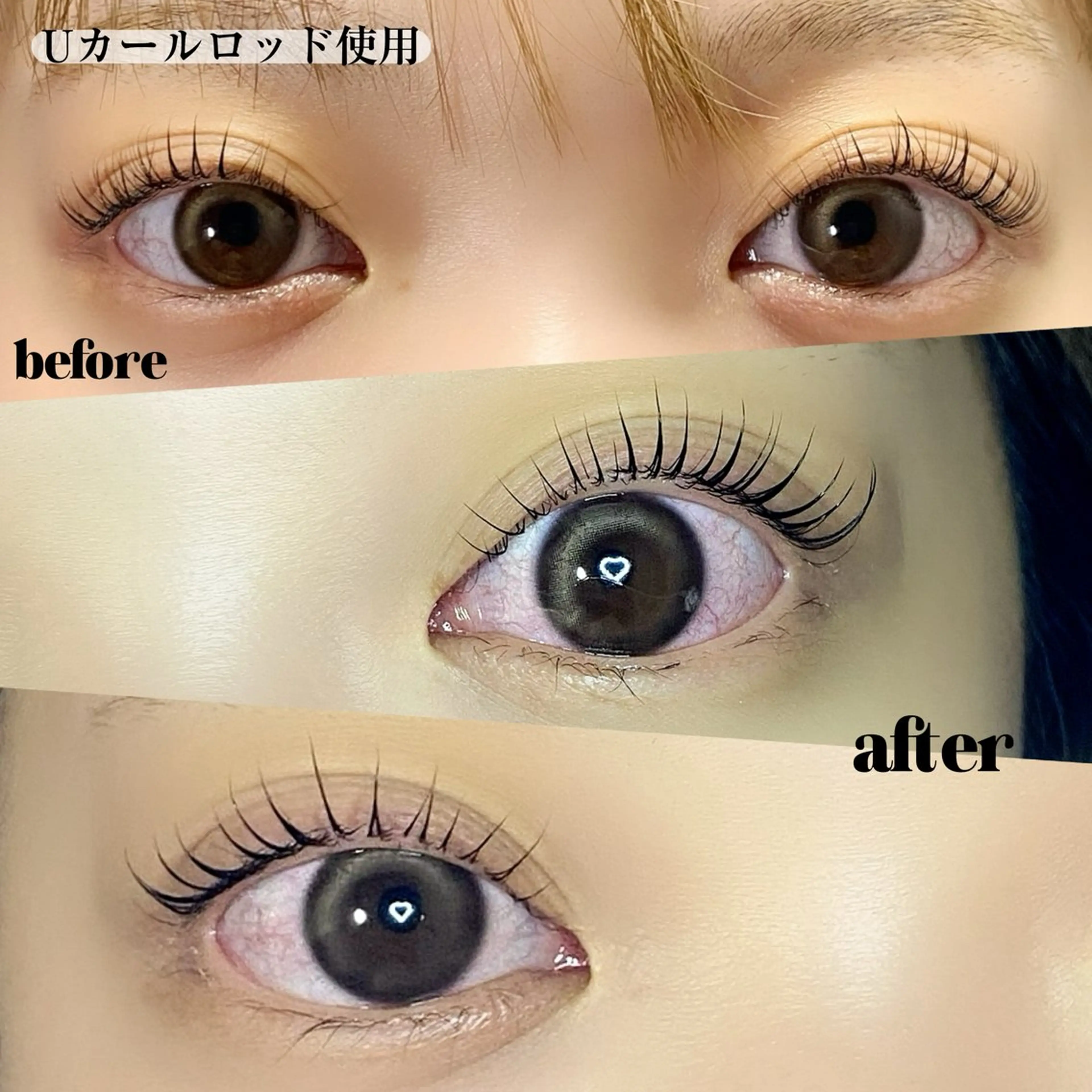 マツエク・マツパ マツパ ruhe eyeのマツエク・マツパデザイン