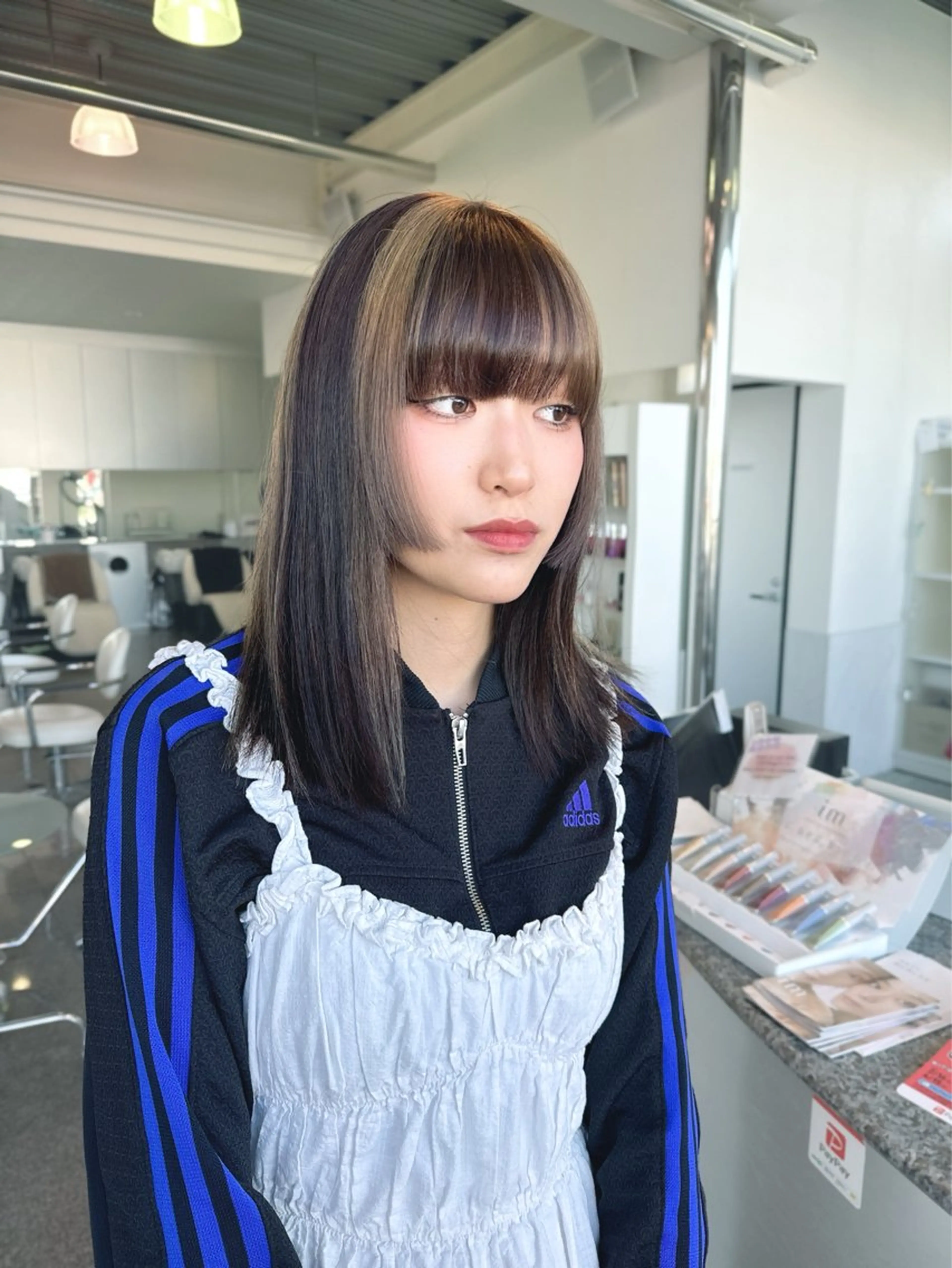 セミロング カラー 🫧ヒシダアキ taboo.i🫧のヘアスタイル