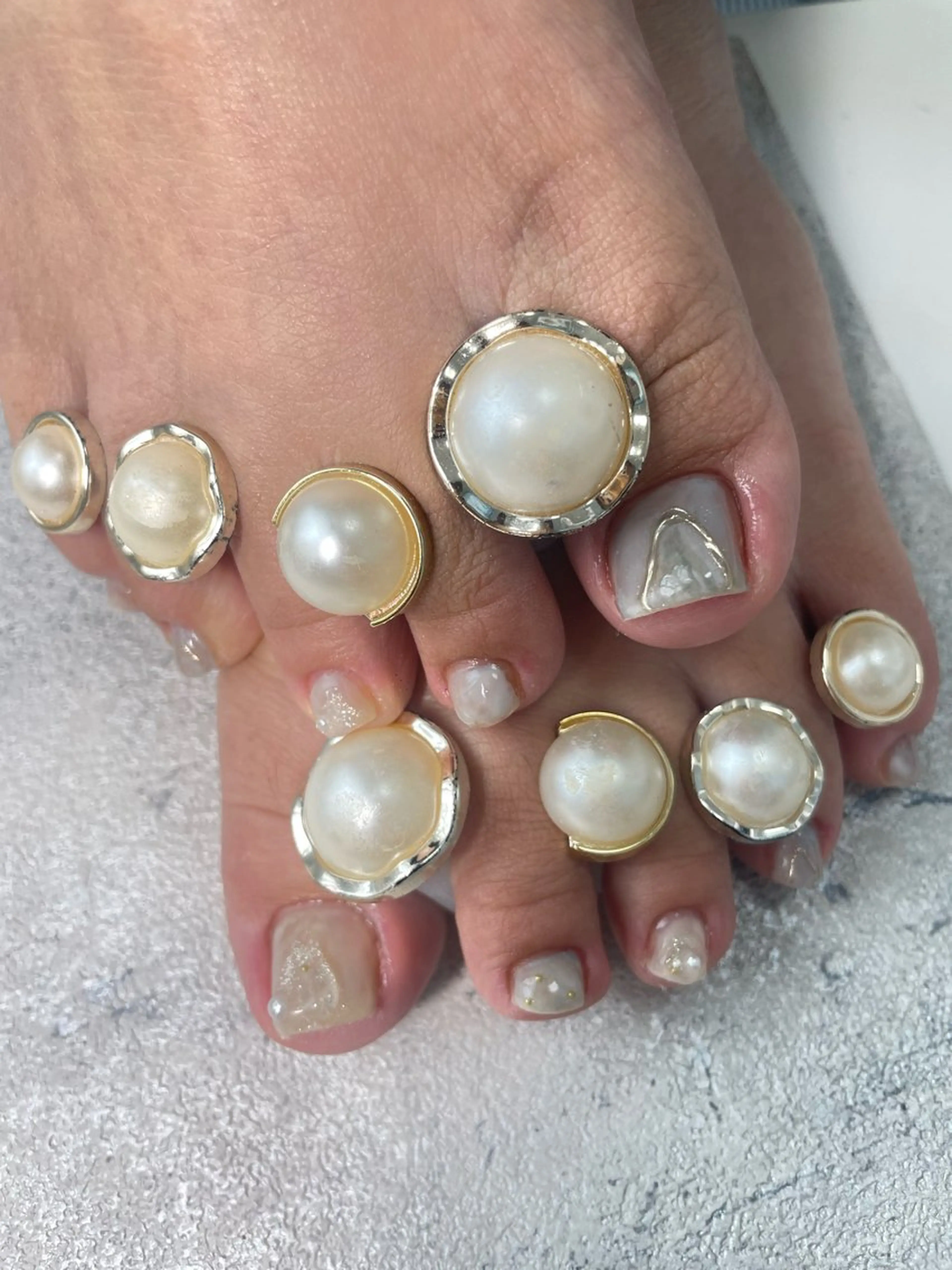 ネイル フットネイル はるひな ねいるのネイルデザイン