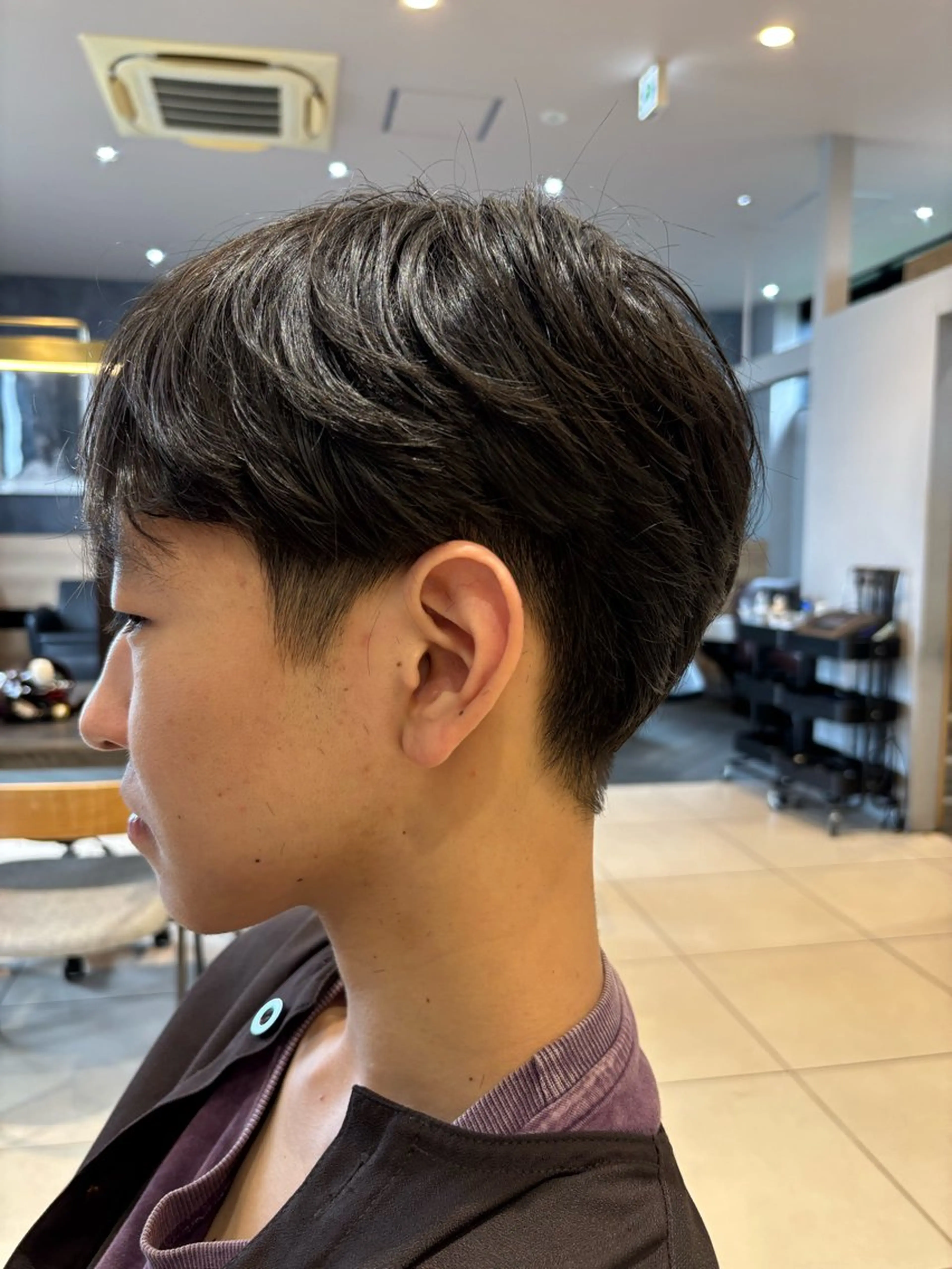 ショート 手塚 大斗のヘアスタイル