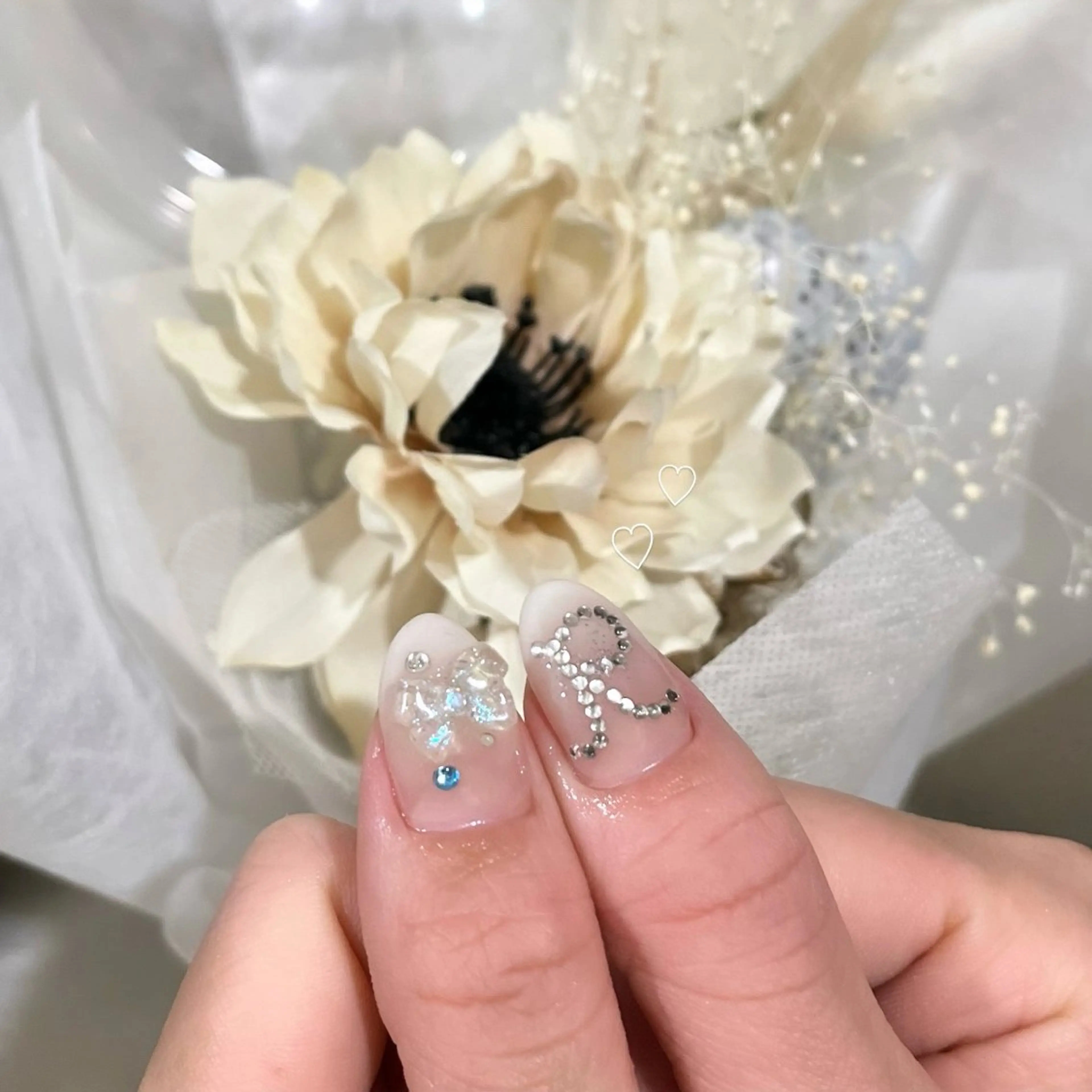 ネイル ハンドネイル Blanche mimi.u_aのネイルデザイン