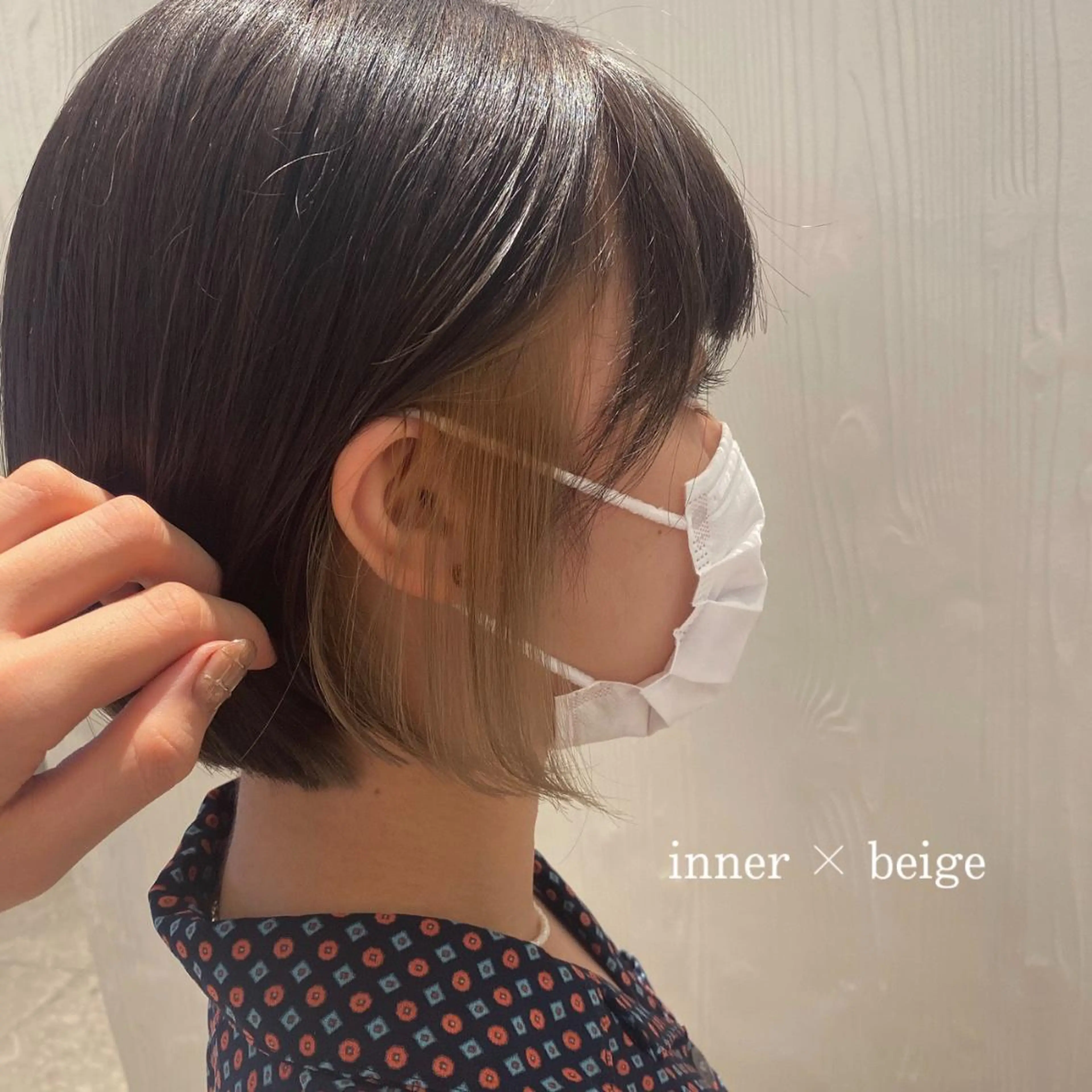 ショート カラー カット ヘアカラー インナーカラー☆ 香西茉奈のヘアスタイル