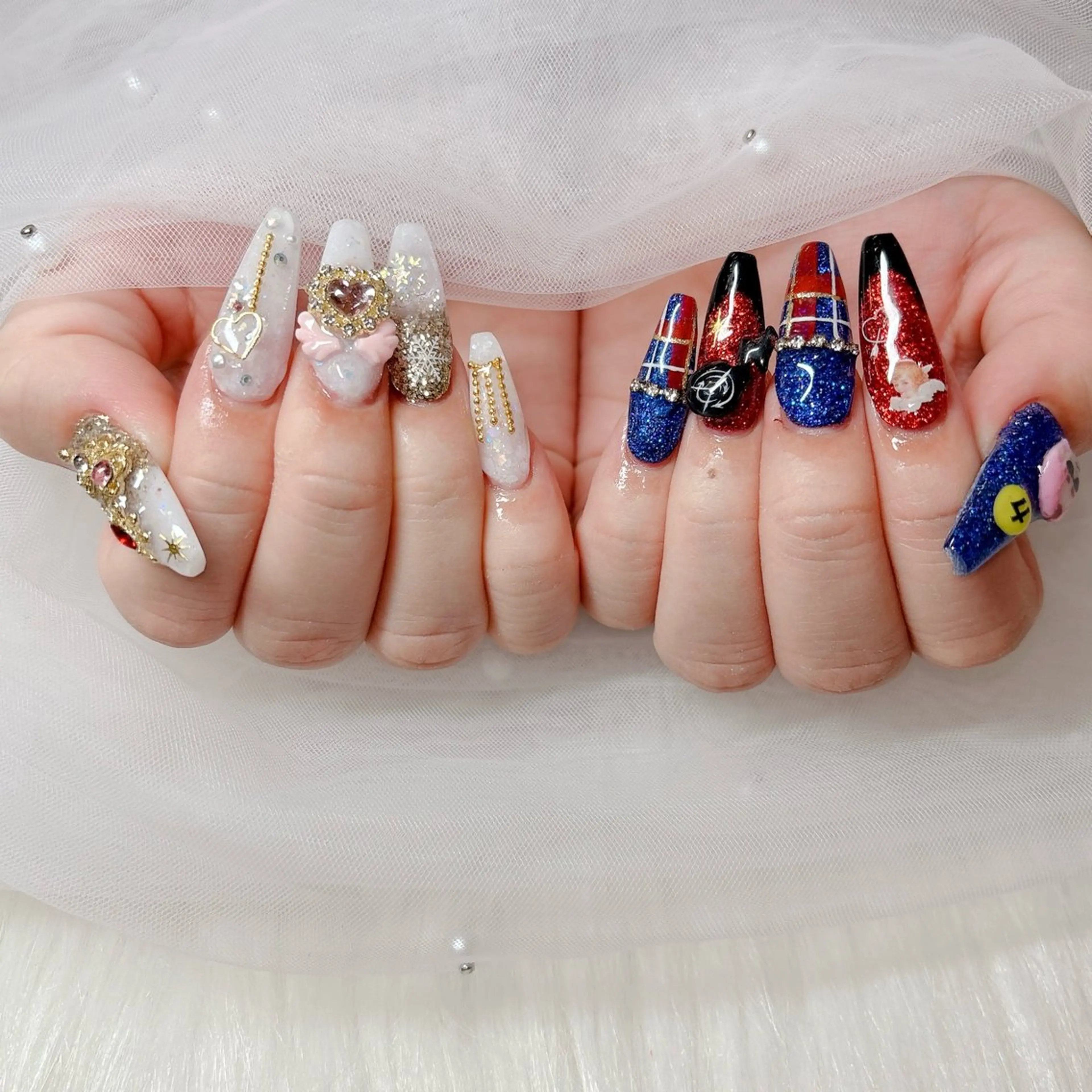 ネイル スカルプネイル ハンドネイル 中野駅徒歩5分💅 ラクロレのネイルデザイン