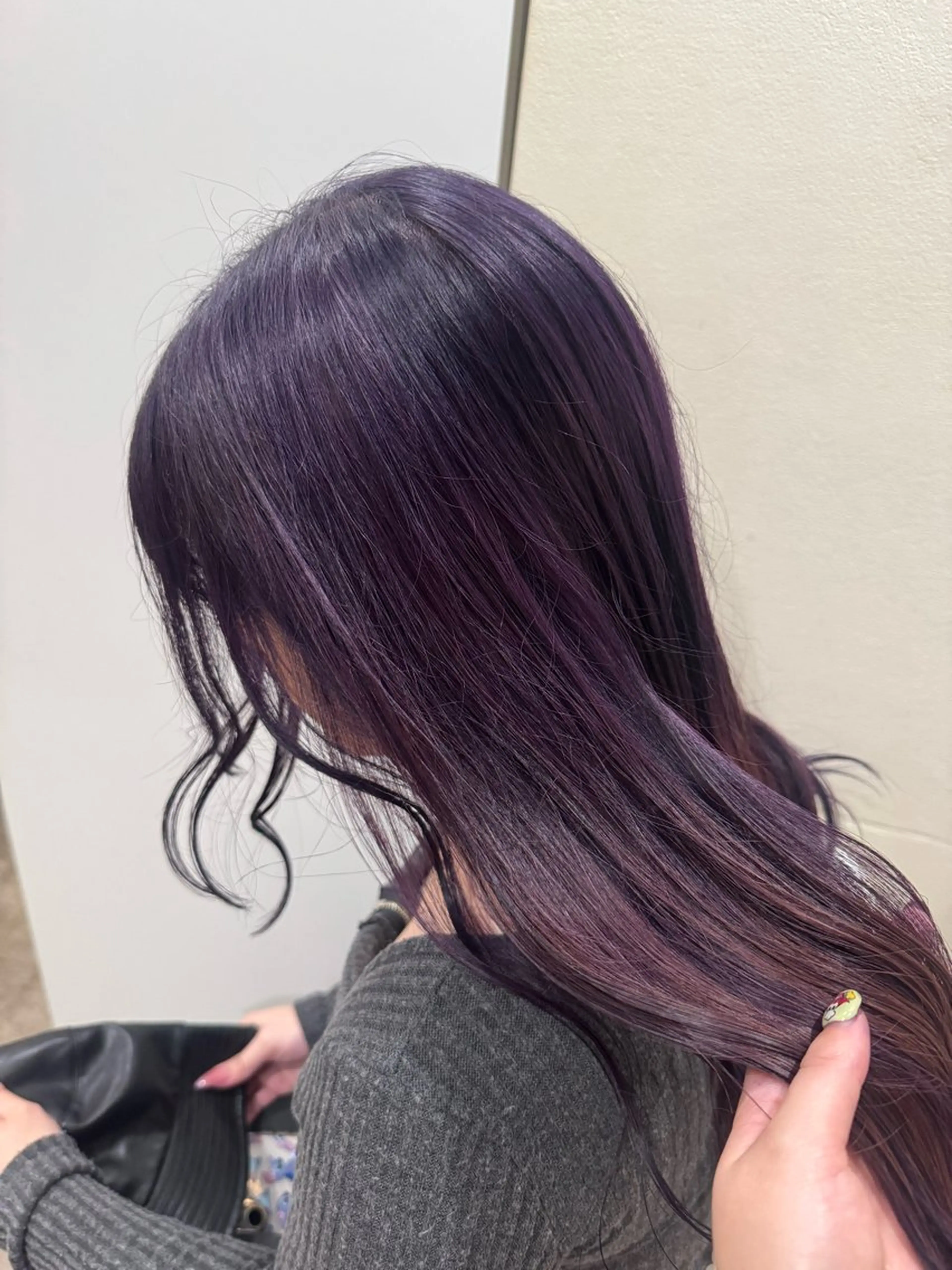 ロング カラー ブリーチ バイオレットカラー Fuu.by lupine所属・3日空きあり 🌟misatoのヘアスタイル