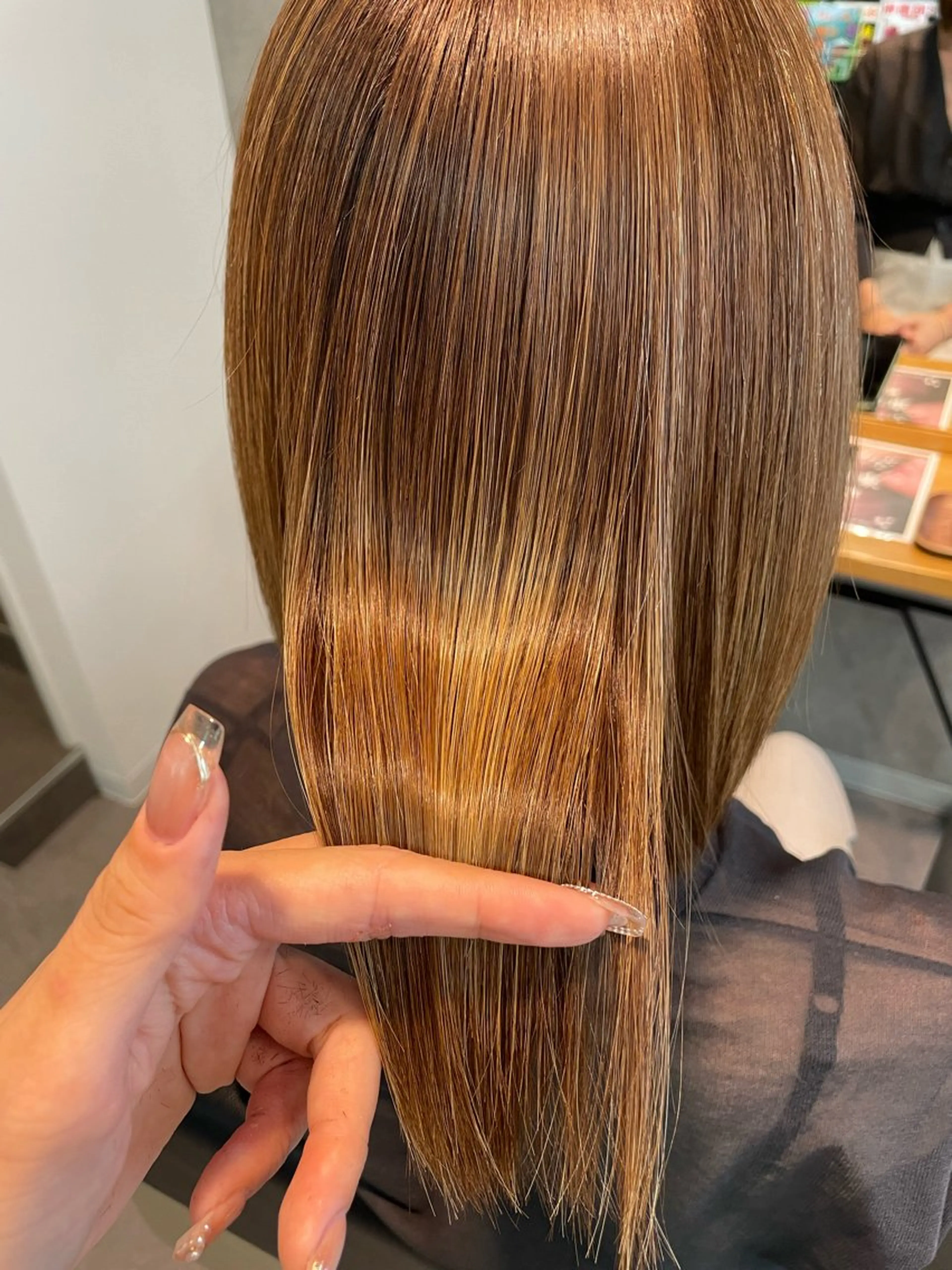 ミディアム ✨美髪サラ艶トレンド 橋柿 実紀✨のヘアスタイル