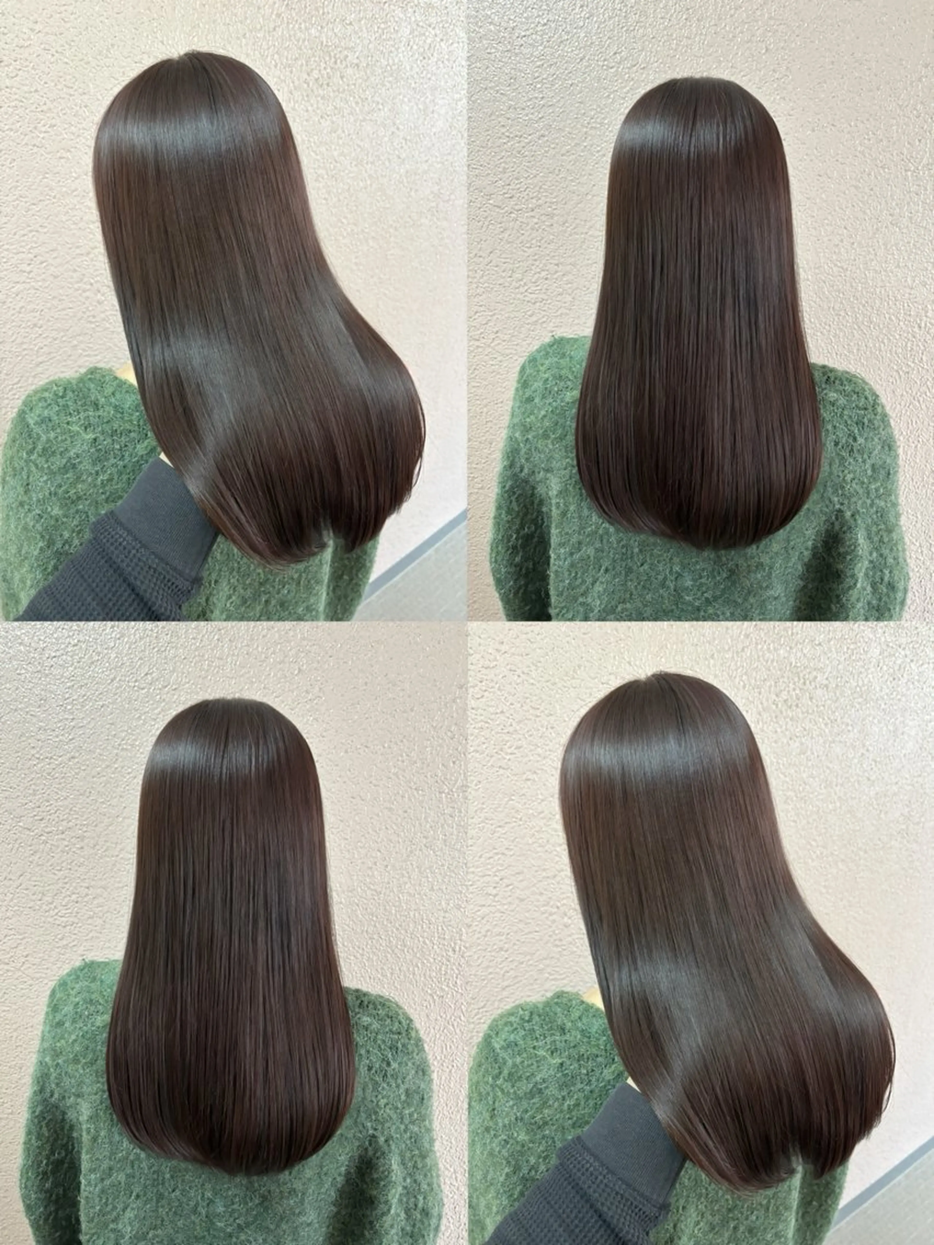 ミディアム カラー シアカラー×髪質改善 技術保証/浦前翼のヘアスタイル