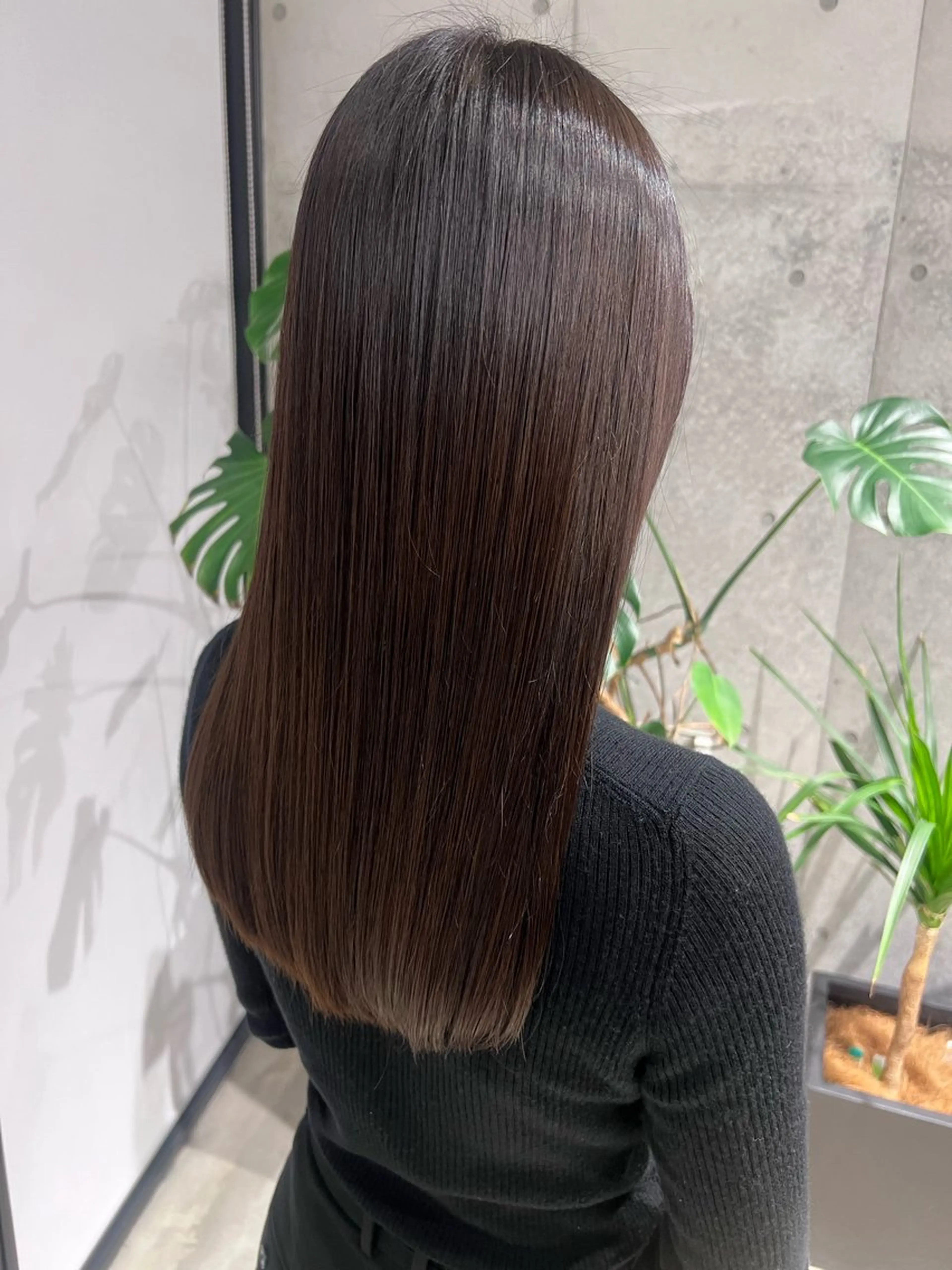 ロング トリートメント ヘアカラー トリートメント うるツヤ透明感カラー 𝐀𝐲𝐚𝐦𝐢のヘアスタイル