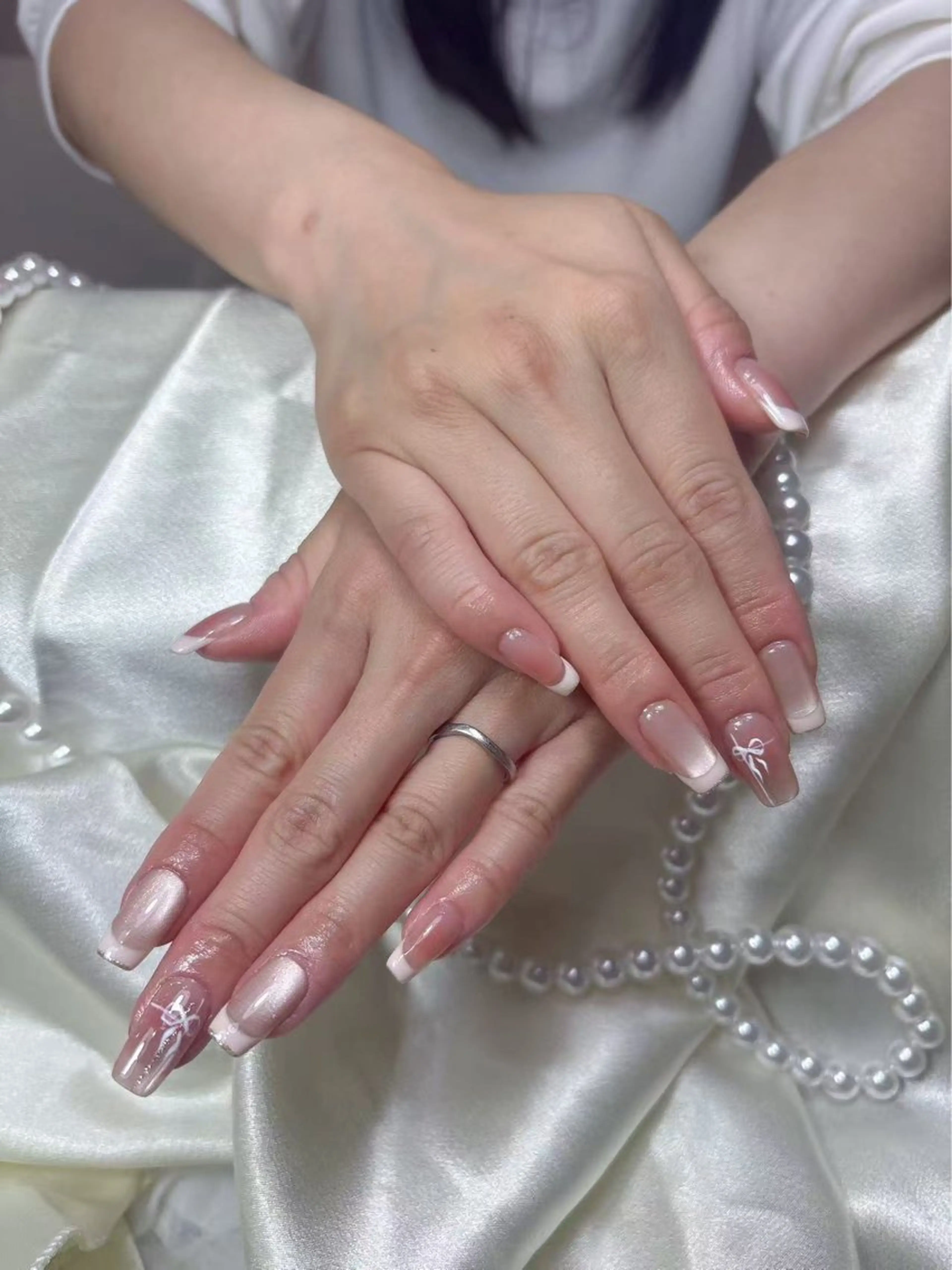 ネイル アートネイル 持ち込み リセス 高田馬場💎のネイルデザイン