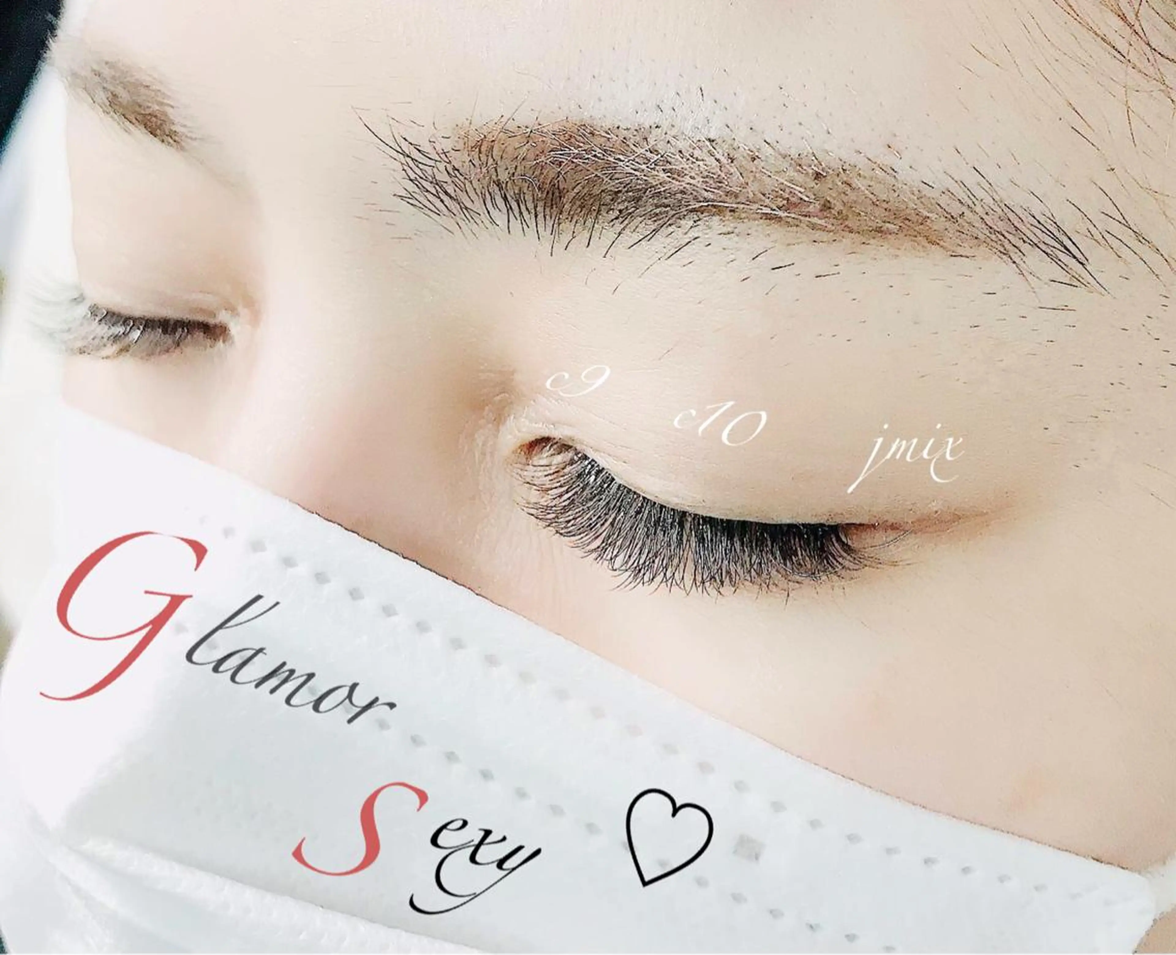 マツエク・マツパ フラットラッシュ ナチュラル ボリュームラッシュ マツエク eyelash presh yukaのマツエク・マツパデザイン