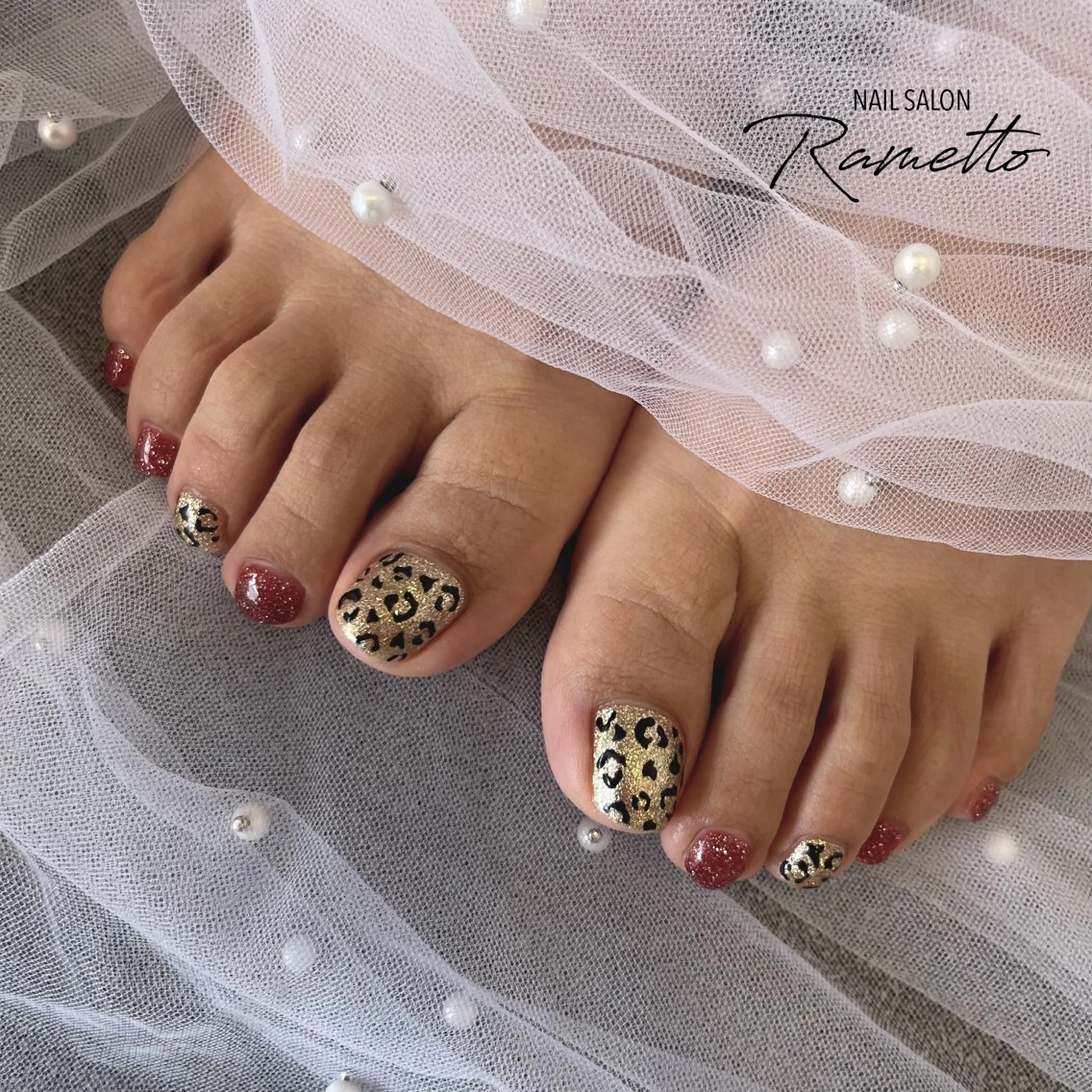 ネイル フットネイル NAILSALON Ramettoのネイルデザイン