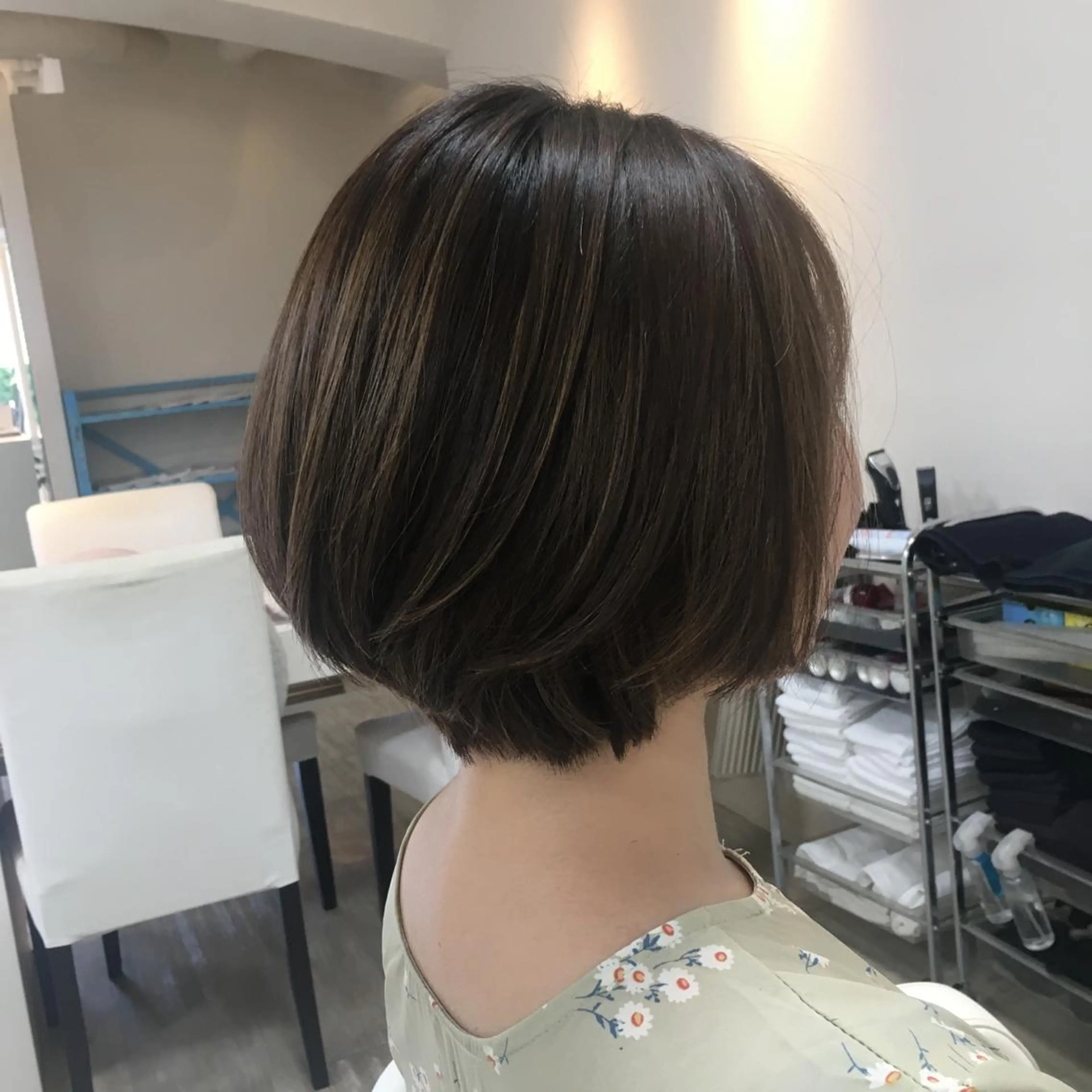 ショート カラー カット トリートメント NATSUKI💟 EARTH二俣川のヘアスタイル