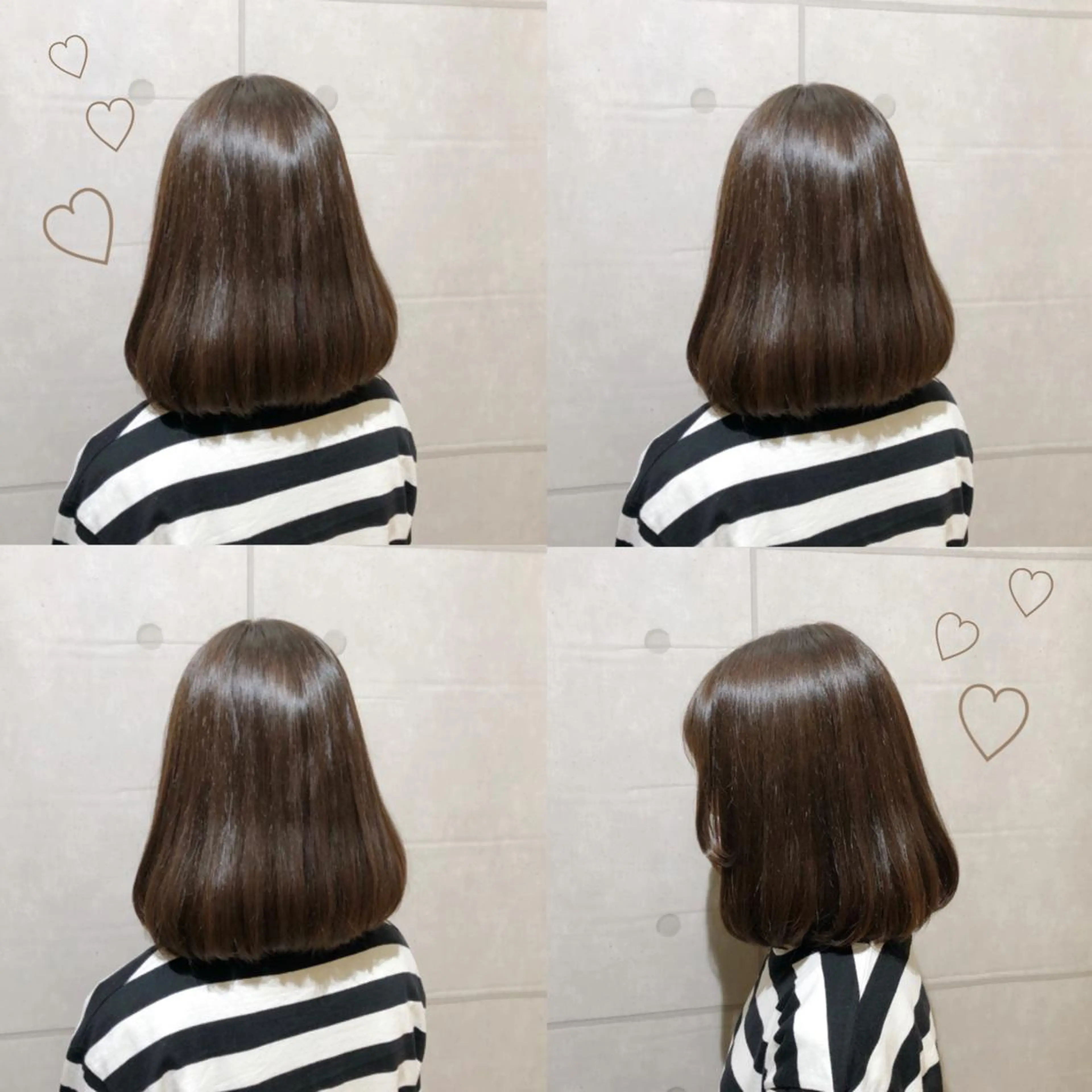 ミディアム カラー タンバルモリ 韓国ヘア得意❤︎森澤 悠佳のヘアスタイル