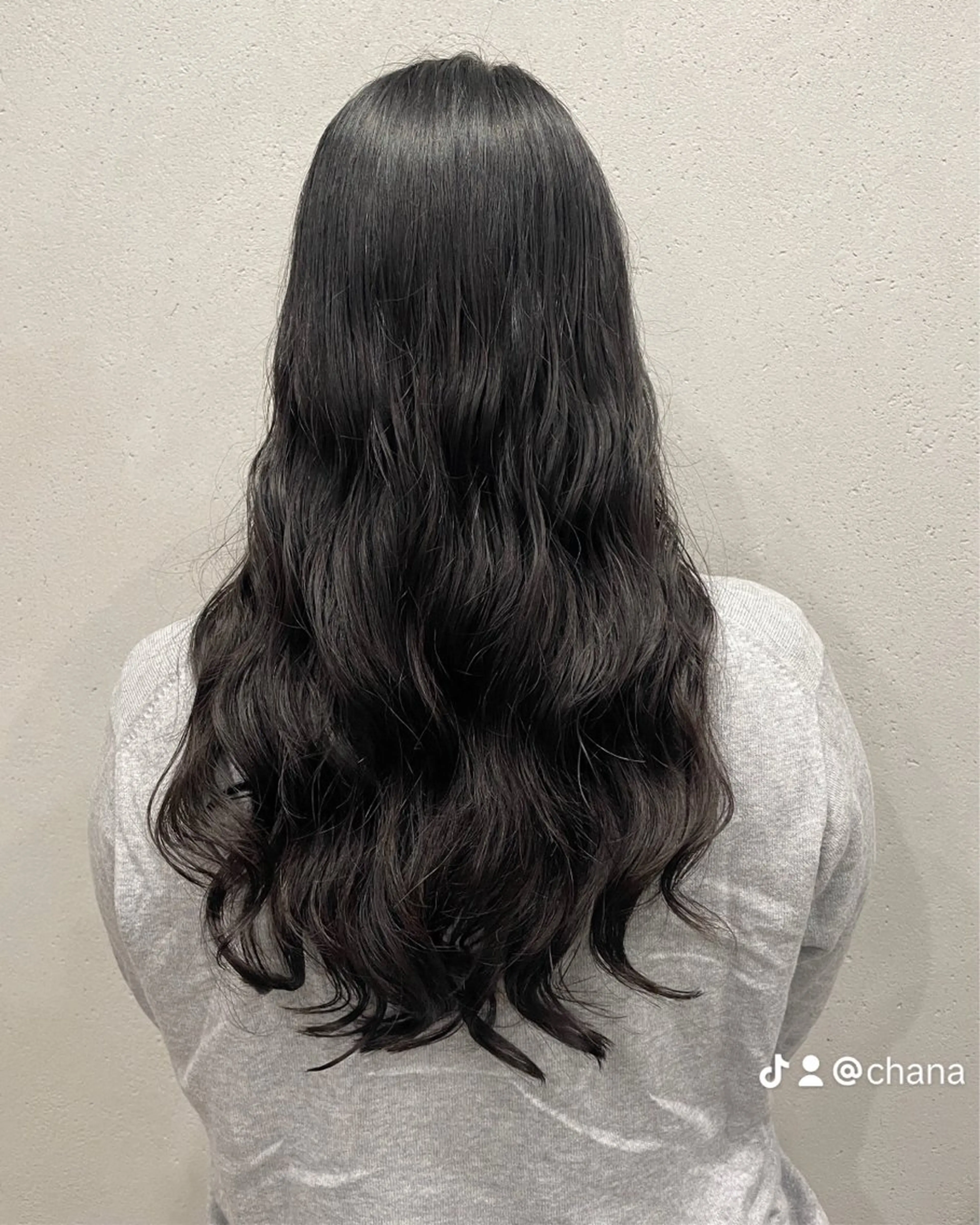 セミロング カラー パーマ カット ヘアカラー 表参道🌿赤み消し カラー/チナツのヘアスタイル