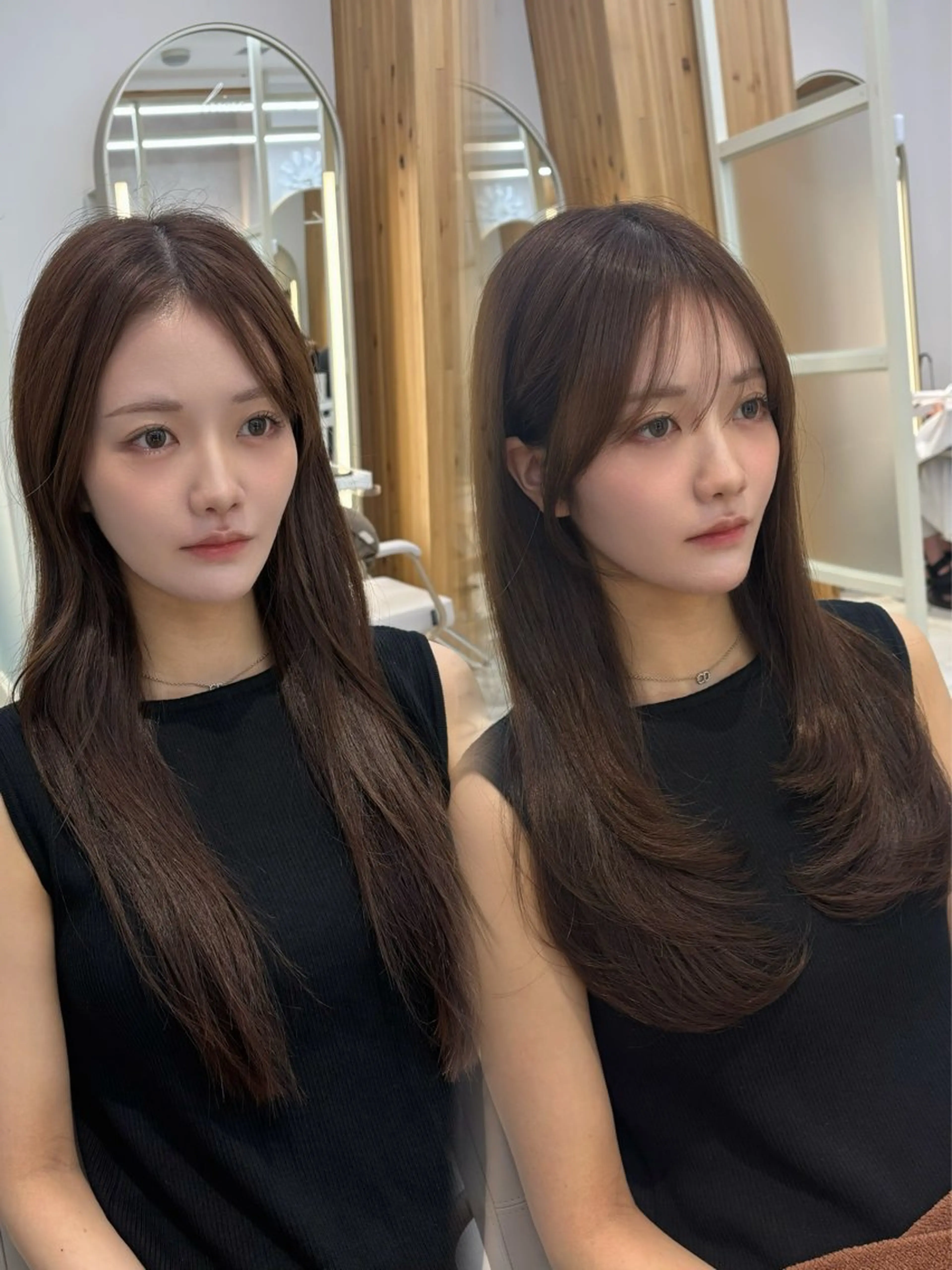 【✨お得クーポン✨】カット➕カラー➕自社開発ヘアマスク🎀💞 (アカデミーモデル様)の写真