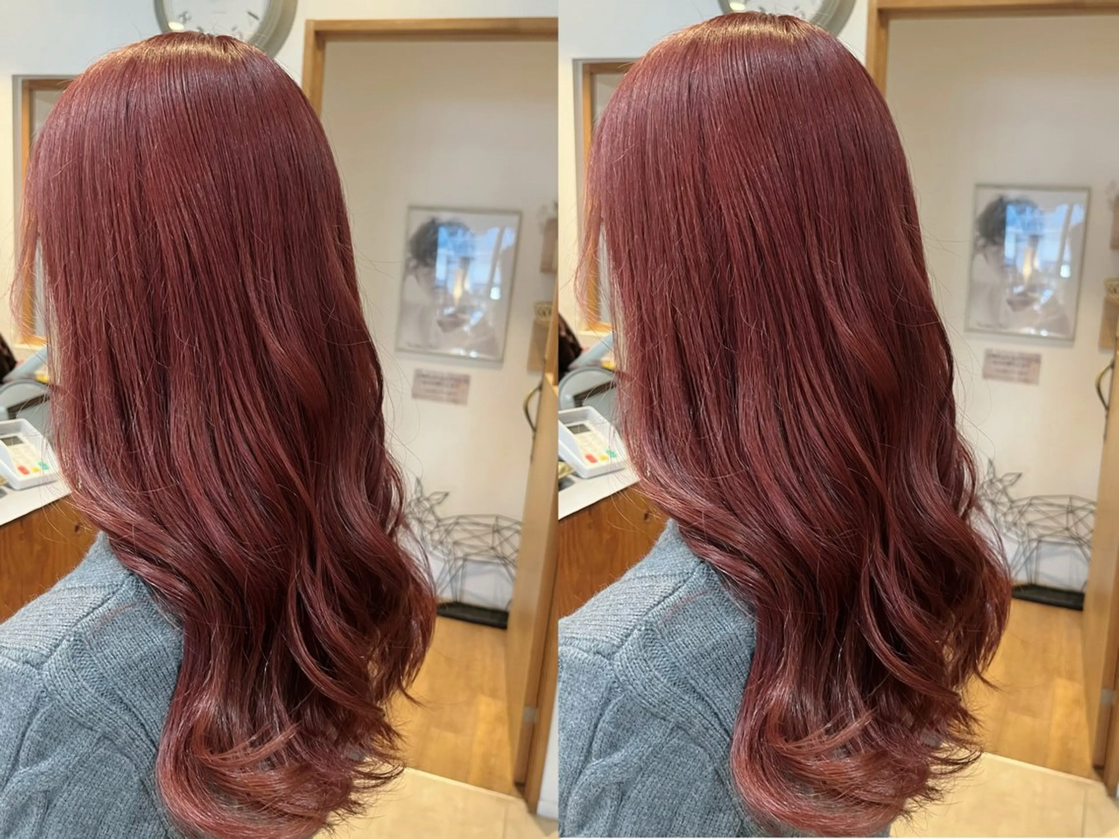 カラー 安達 葵のヘアスタイル