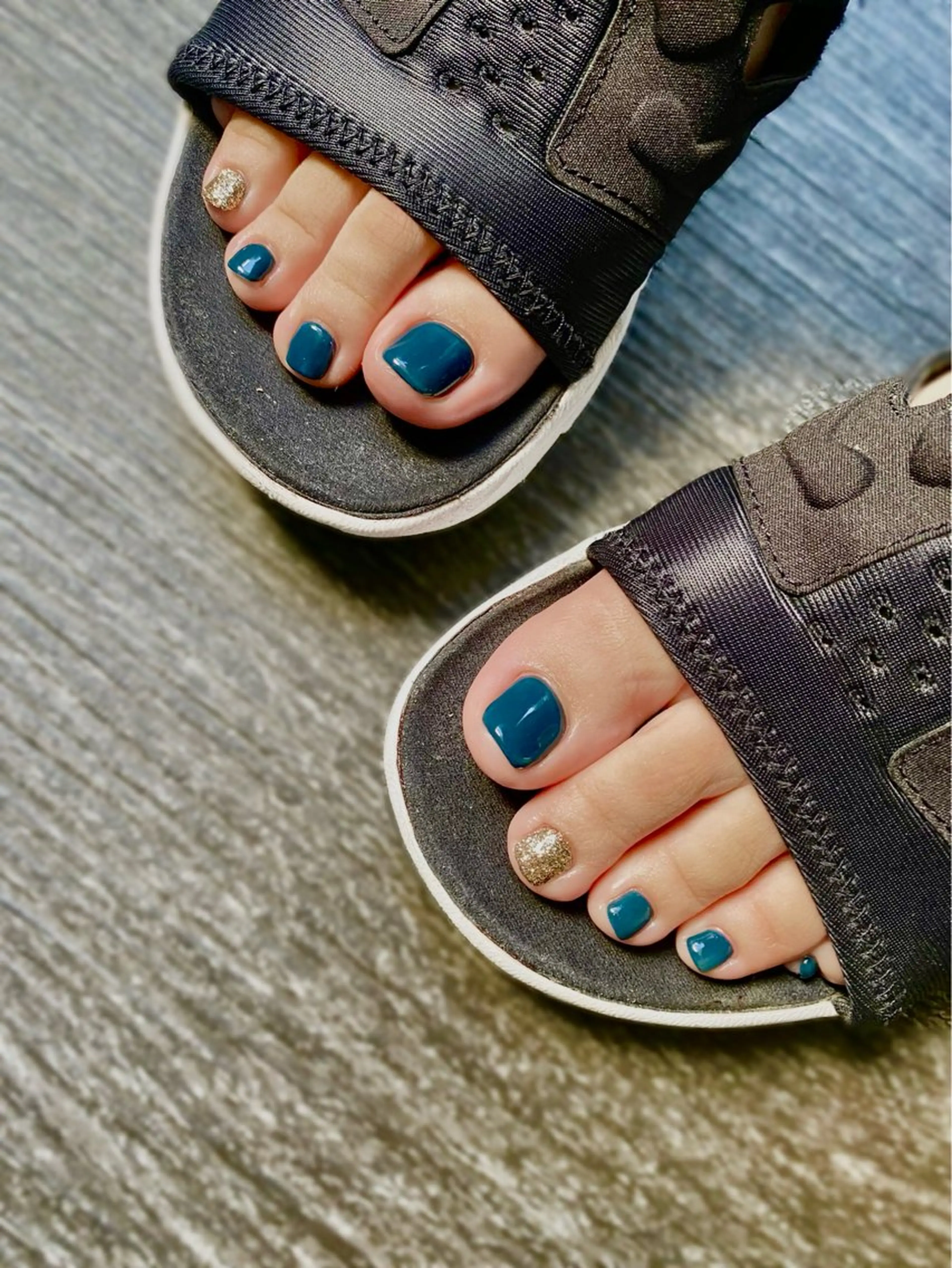 （オフなし）【モデル様募集】定額フットデザイン🌼フット洗浄付👣 研修ネイリストが担当. 120分の写真